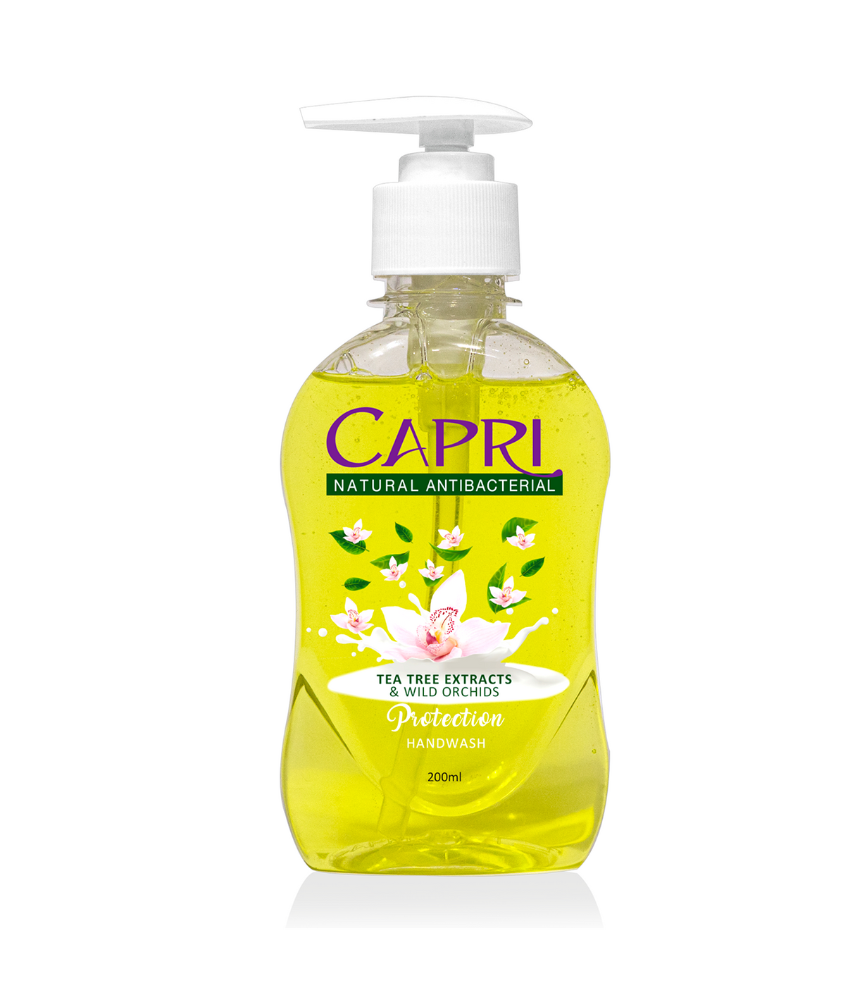 capri hand wash tea tree 200ml