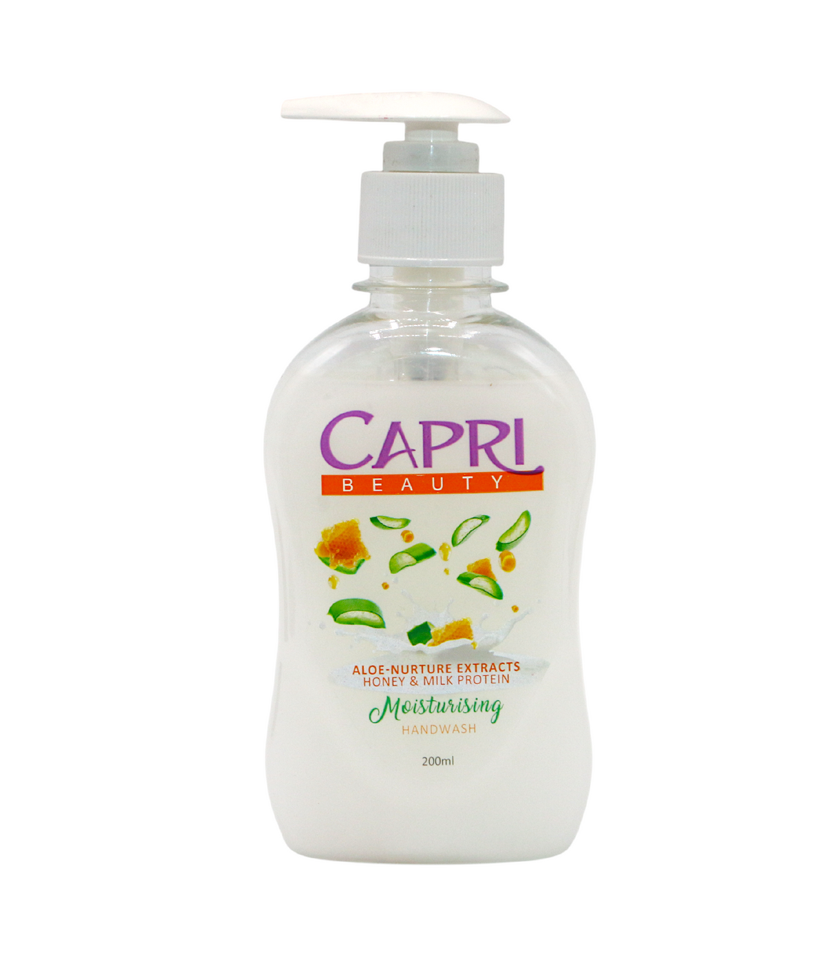 capri hand wash aloe nurture moisturising 200ml