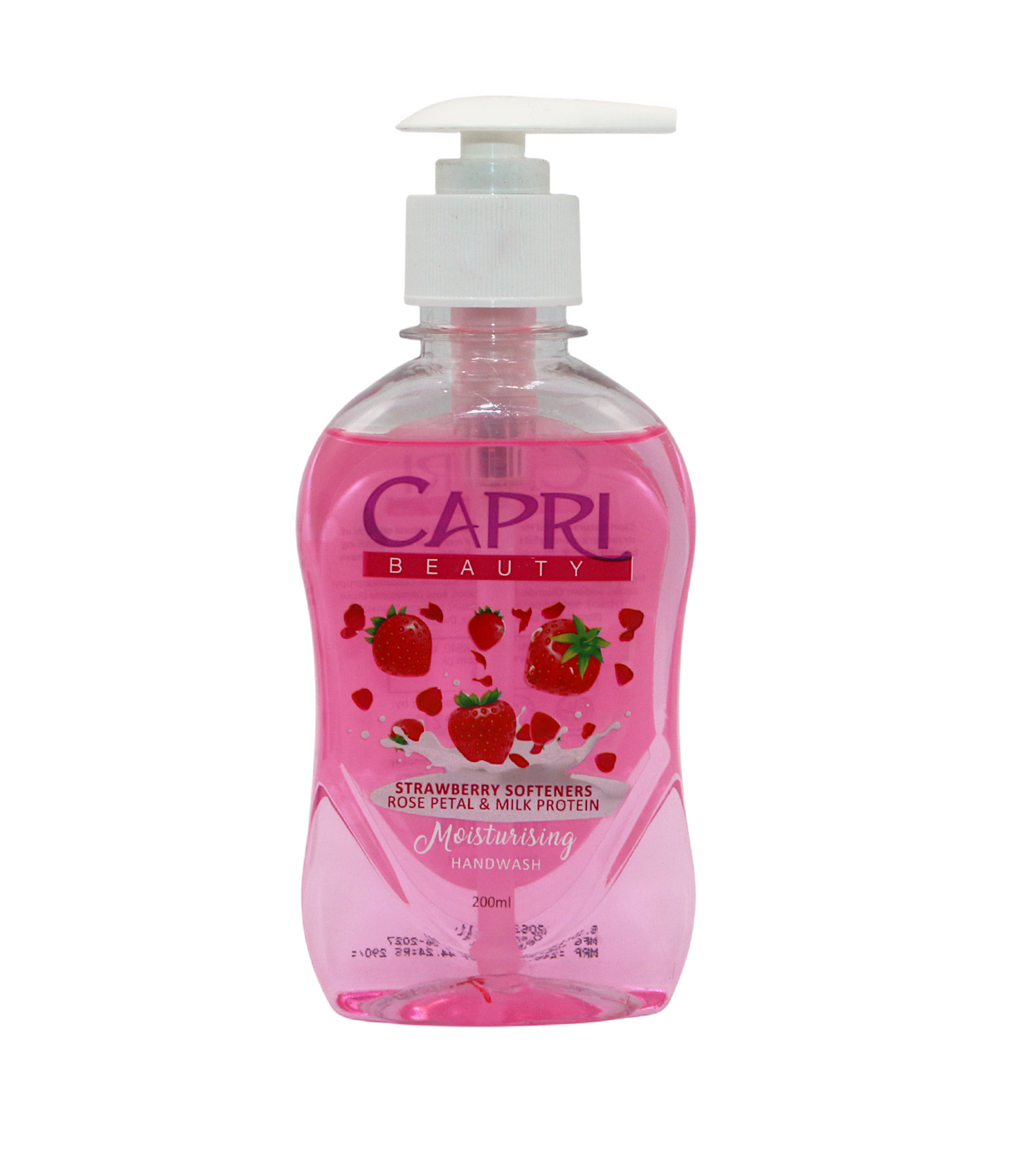 capri hand wash strawberry 200ml