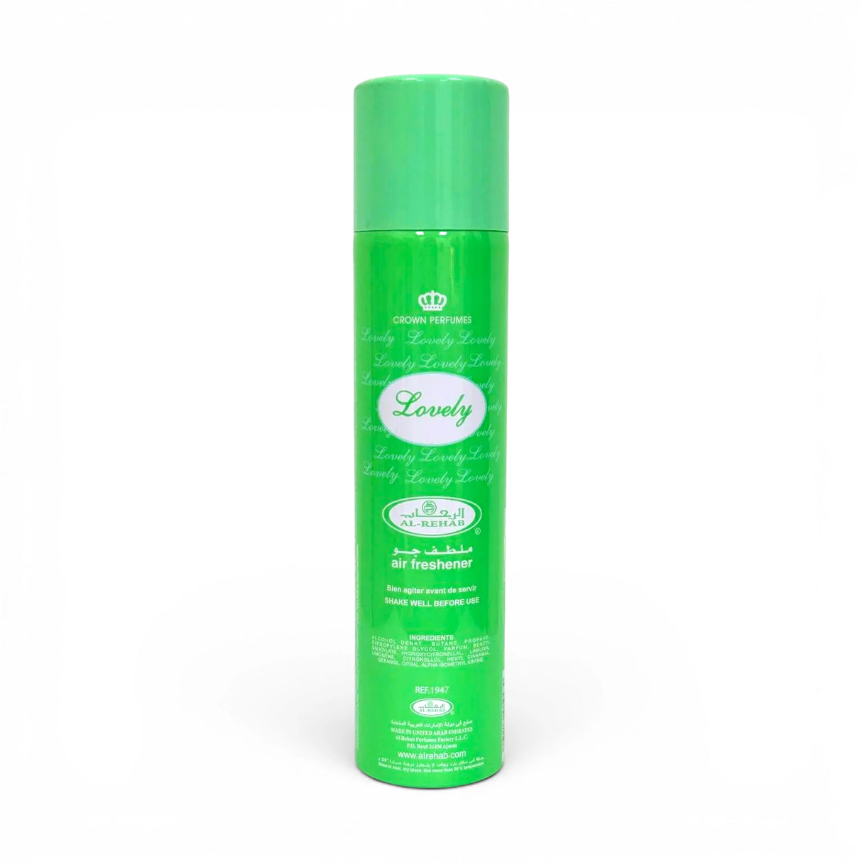 al rehab air freshener lovely 300ml uae