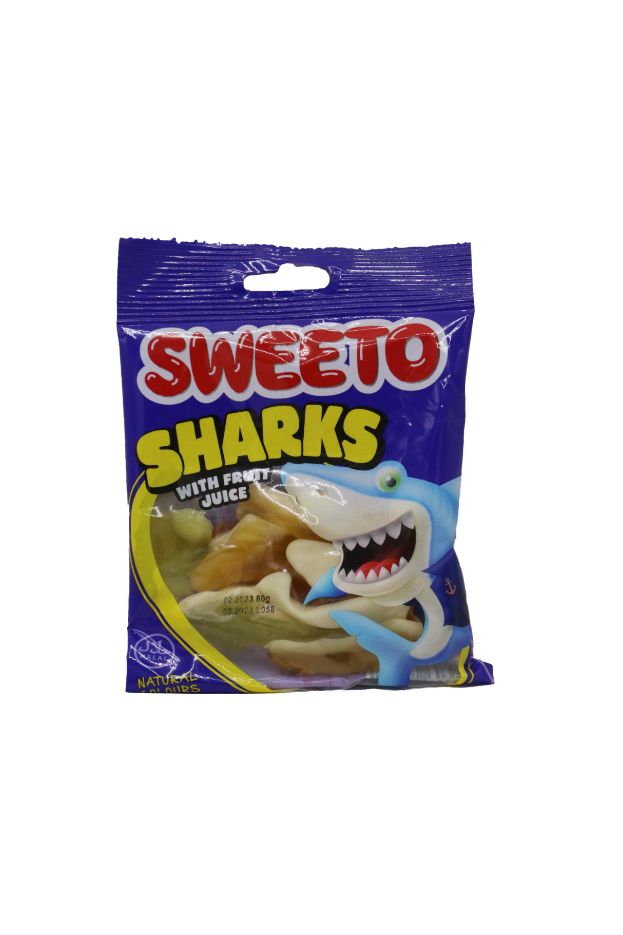 sweeto jelly sharks 80g