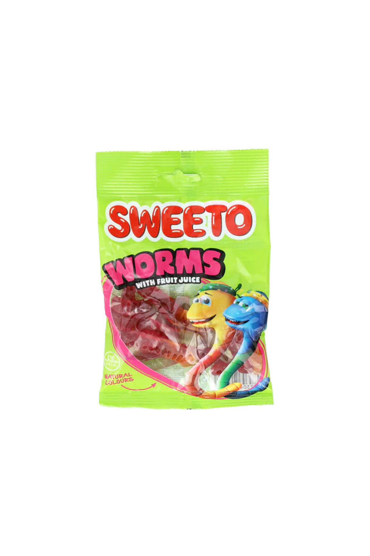 SWEETO WORMS JELLY 80g