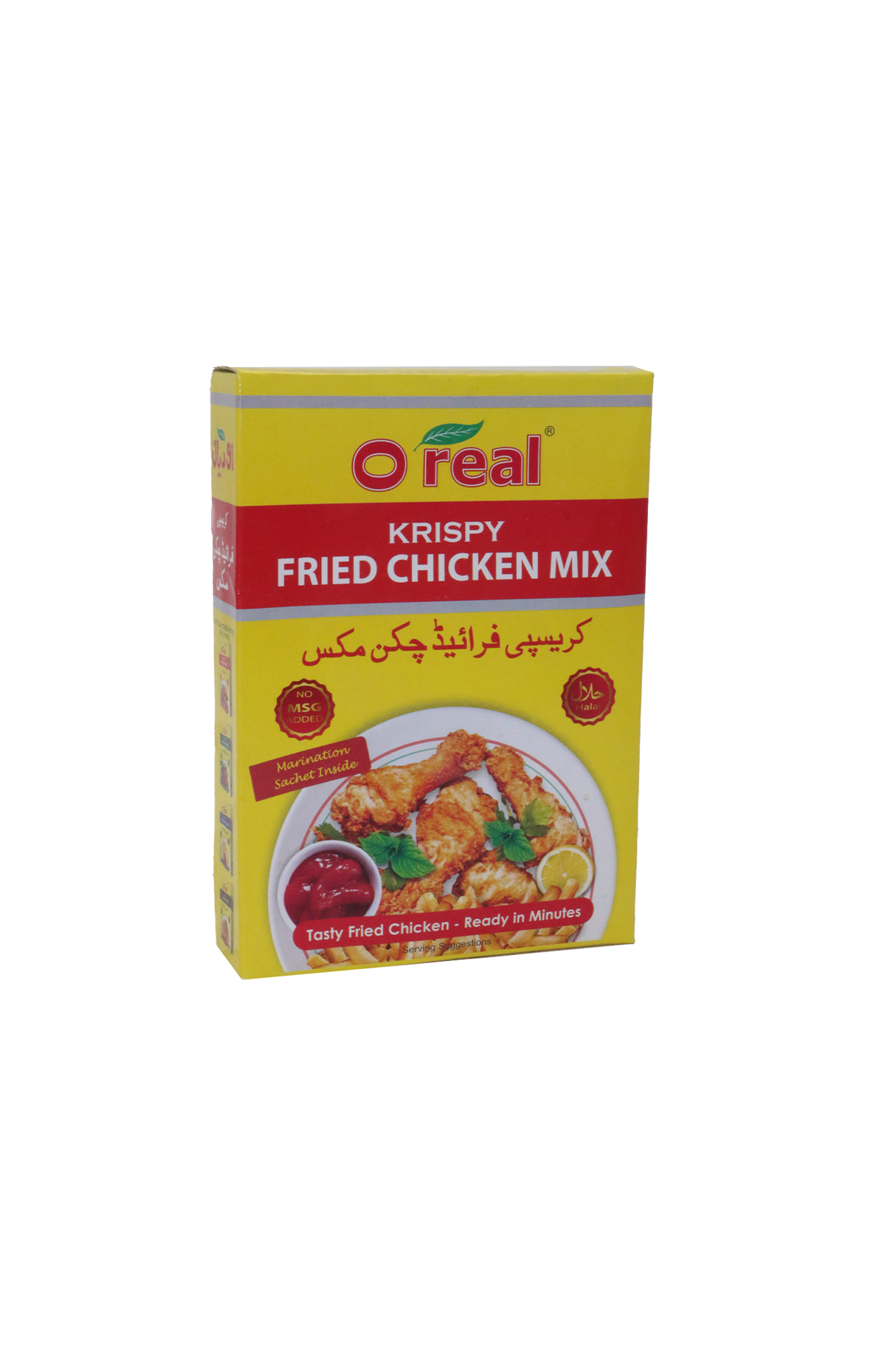 o real krispy fried chicken 120g