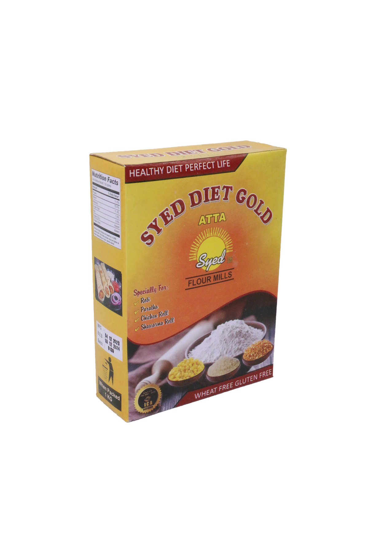 syed diet gold atta 1kg