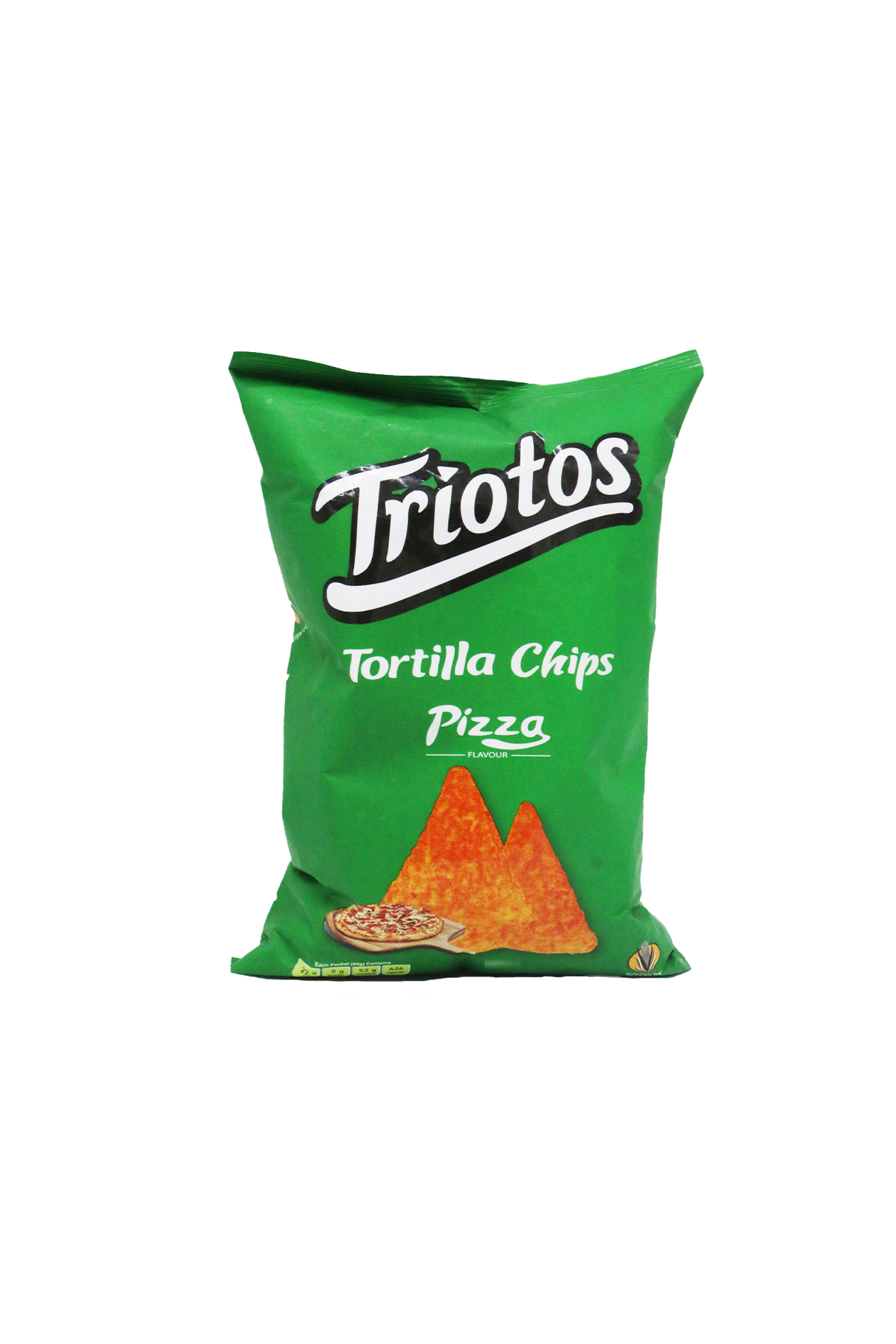 triotos chips tortilla pizza 80g oman