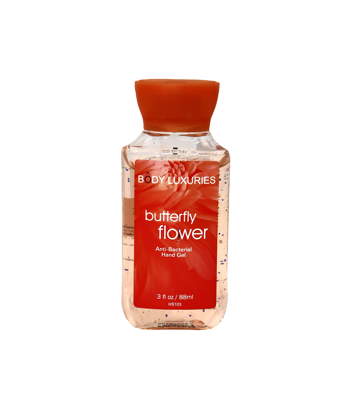 body luxuries hand gel butterfly flower 88ml