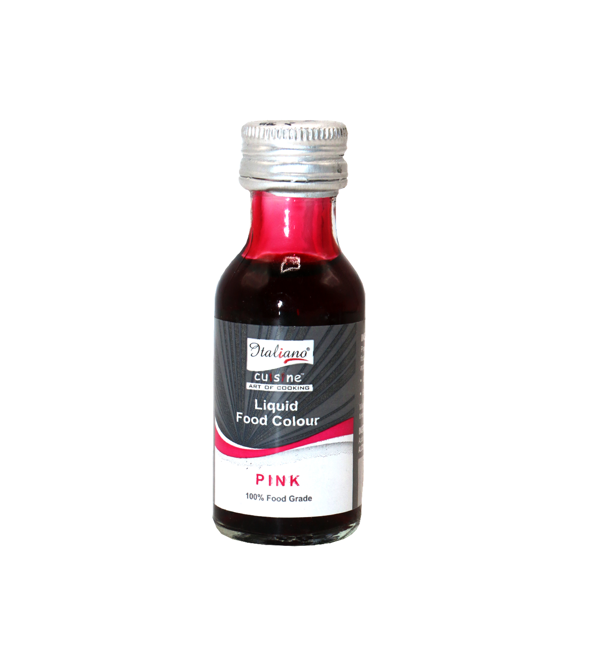 italiano food colour pink 25ml