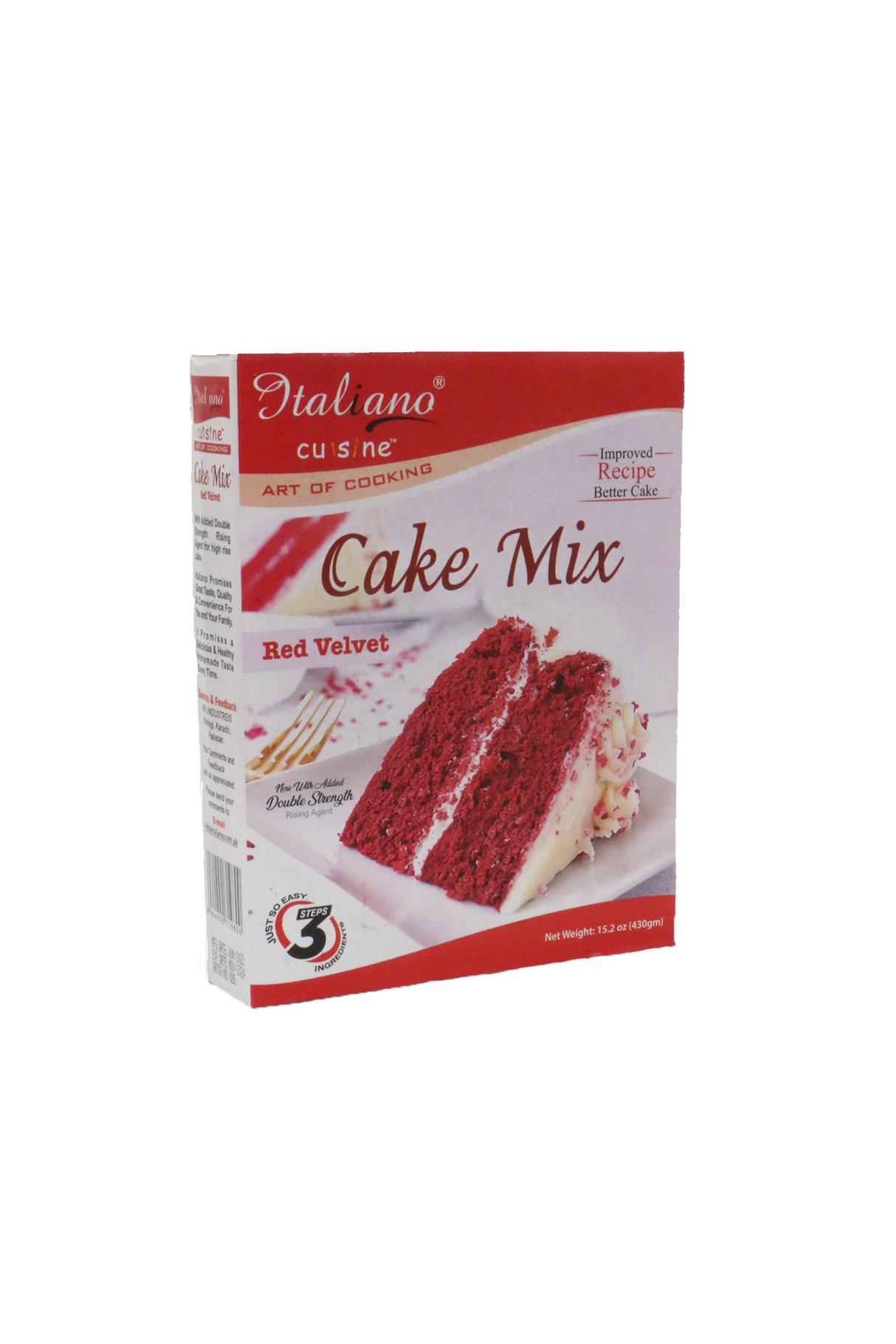 italiano cake mix red velvet 430g