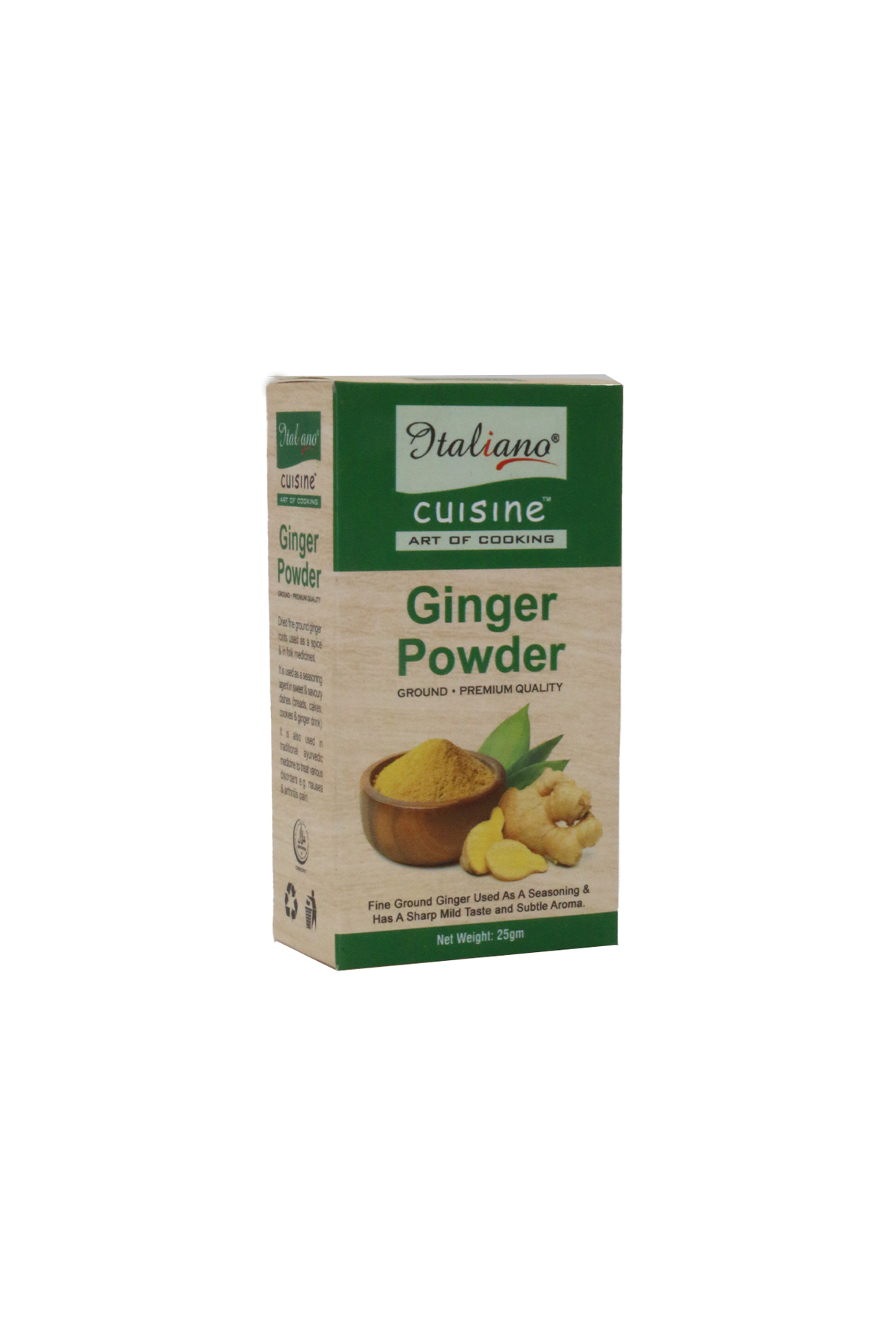 italiano ginger powder 25g