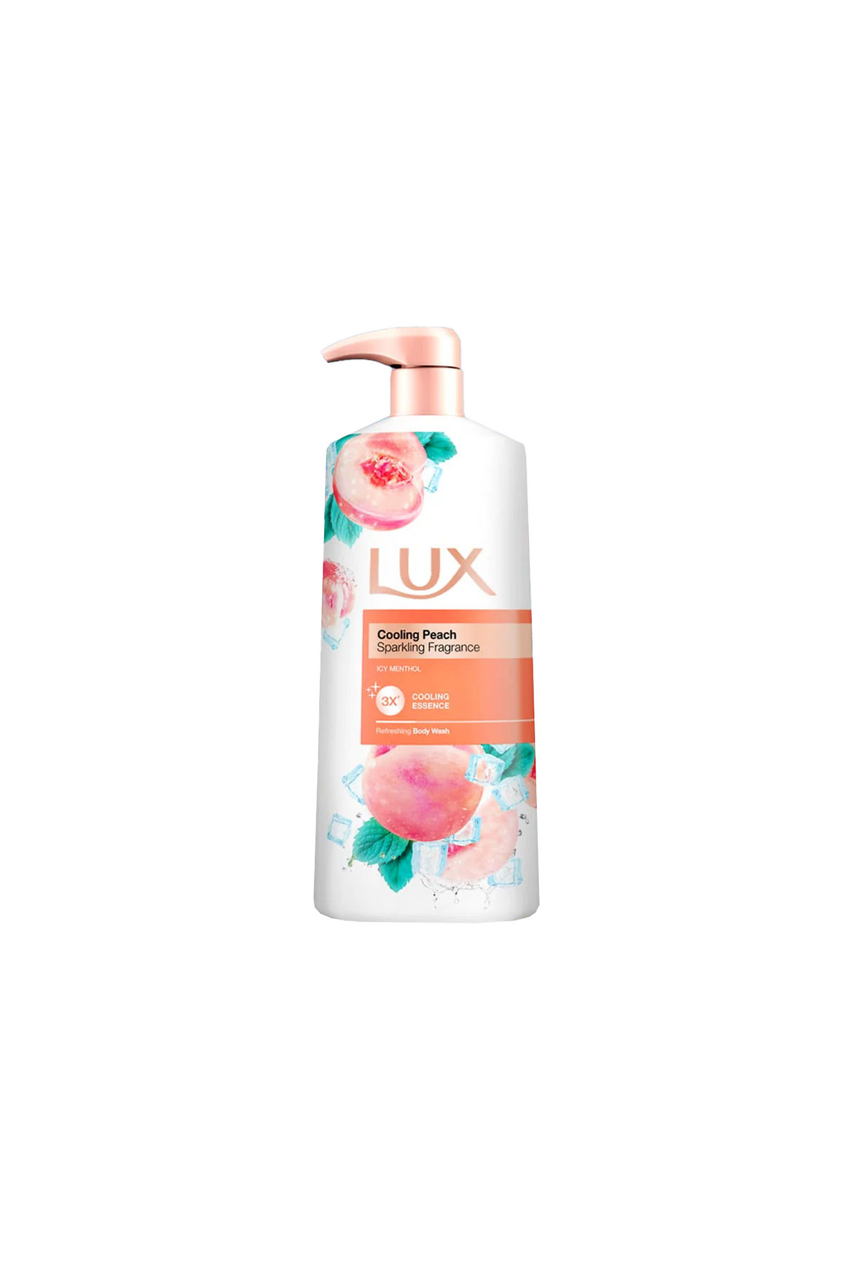 lux body wash peachy glow 500ml
