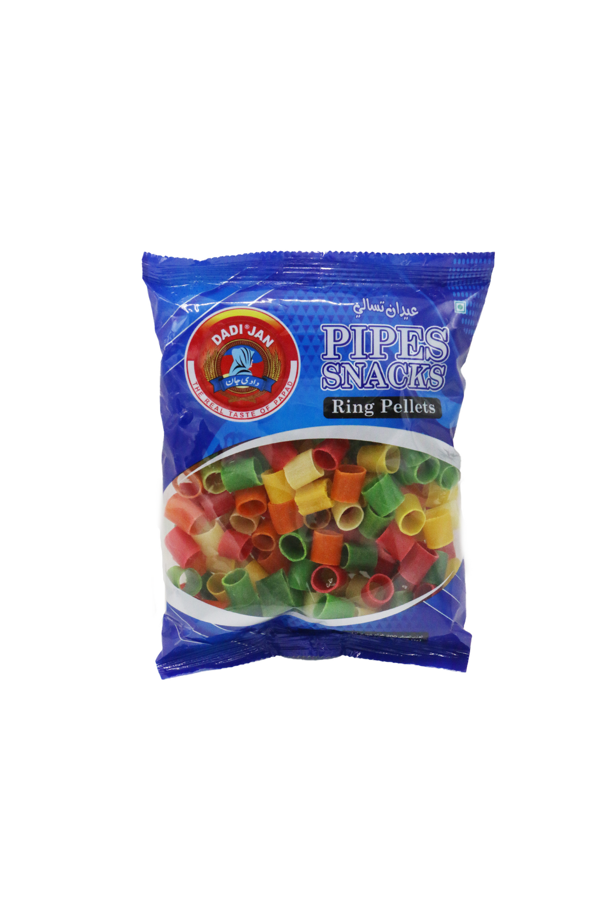 dadi jan pipes snacks ring pellets 200g