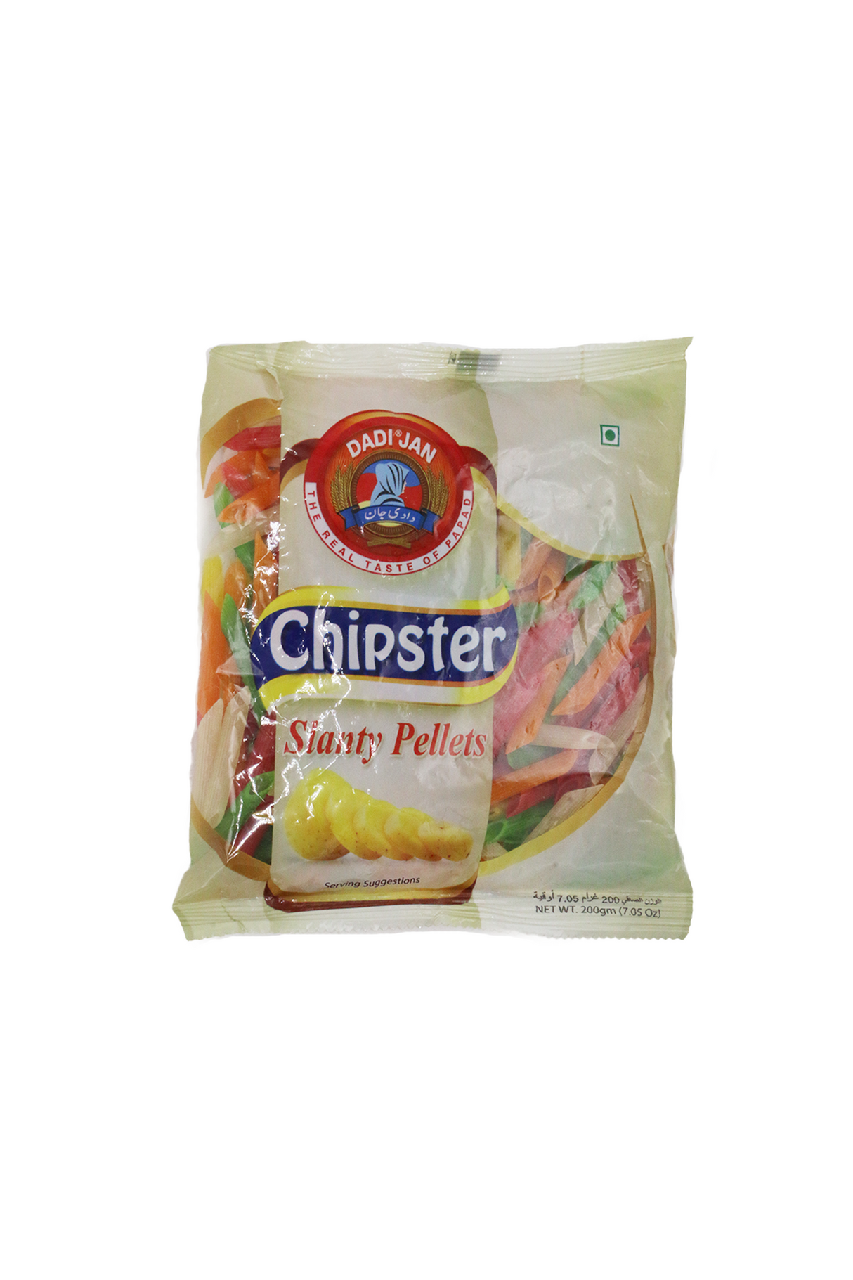dadi jan pipes snacks slanty pellets 200g