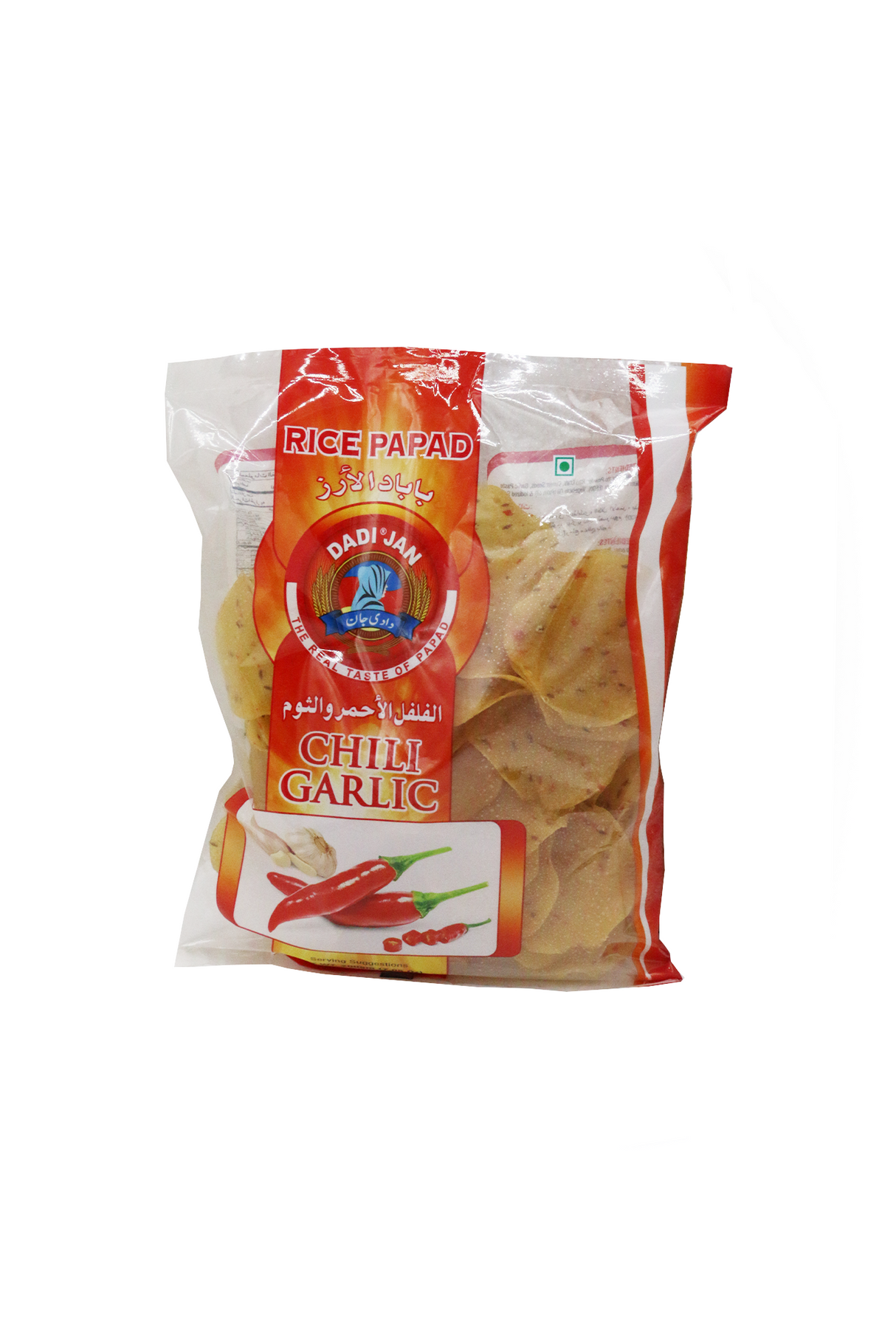 dadi jan papad chili garlic 200g