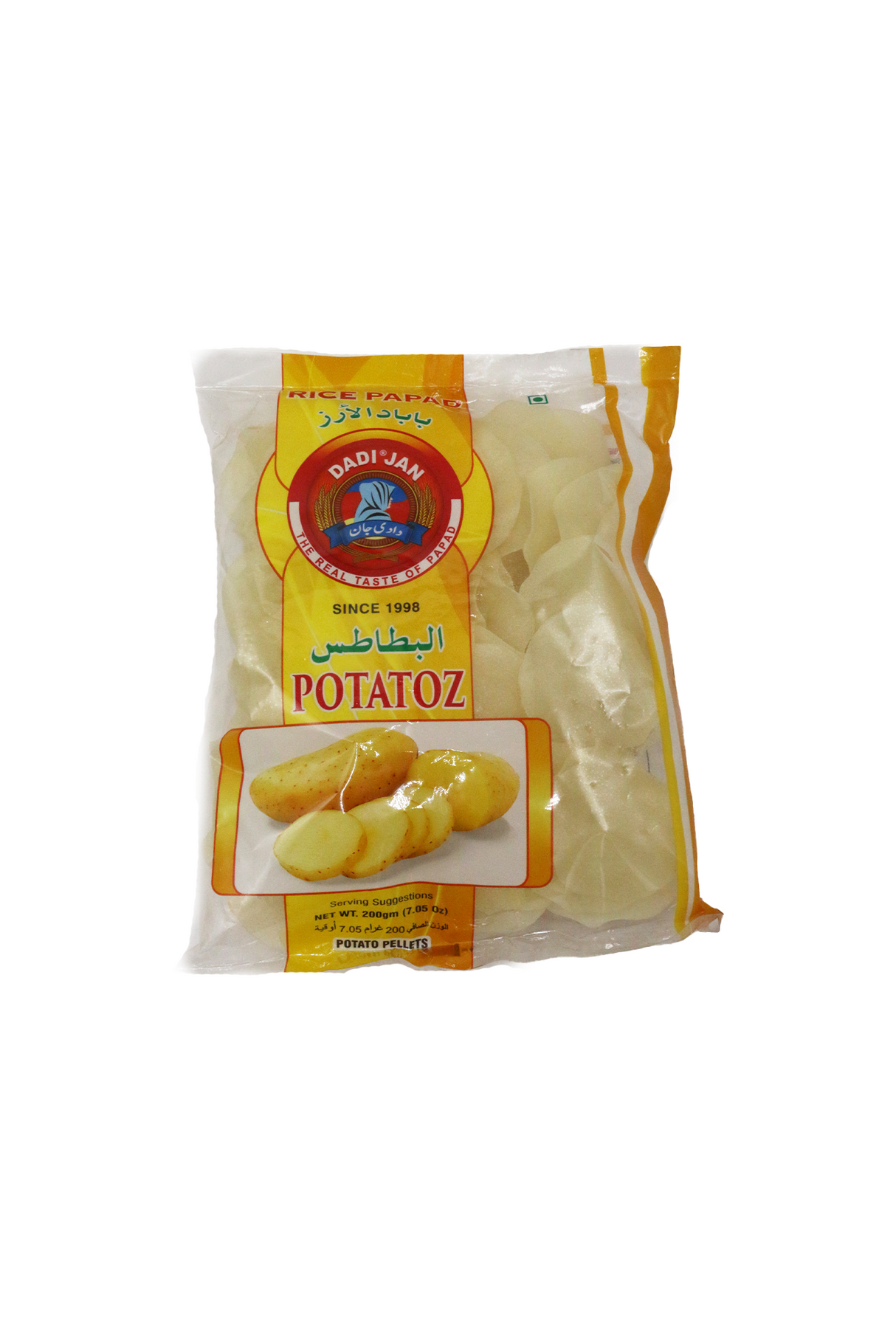 dadi jan potatoz papad 200g