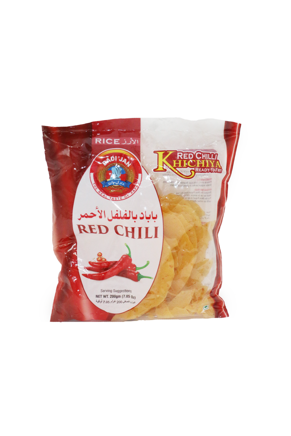 dadi jan red chili papad 200g