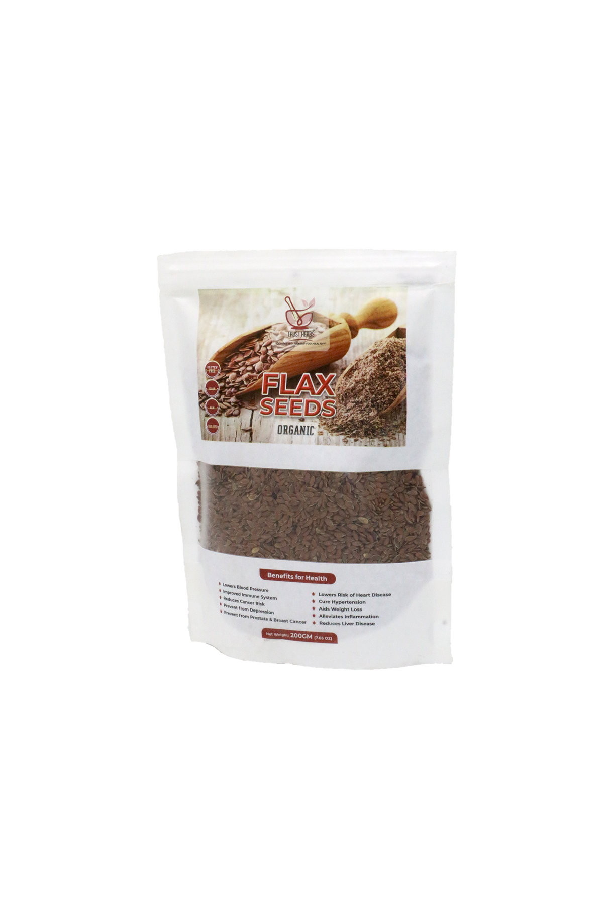 trust herbs flax seeds 200g