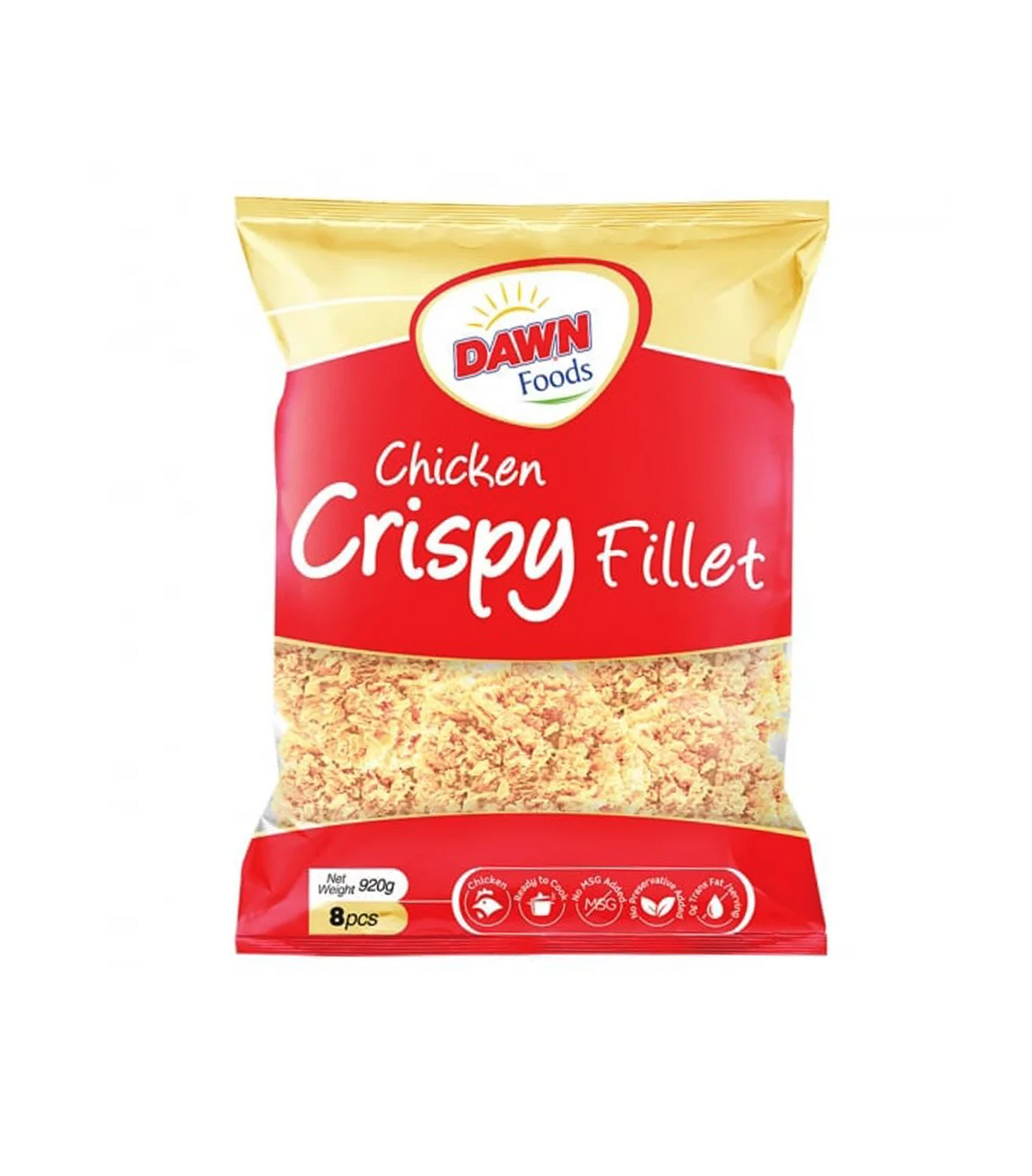 dawn crispy fillet 920g