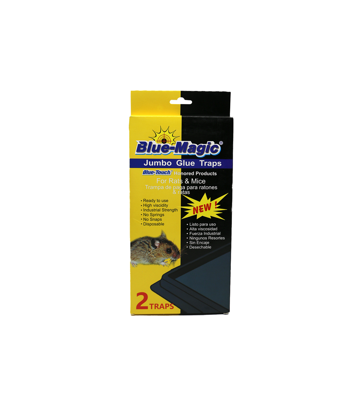 blue magic mouse trap large 2pc 32243 yellow