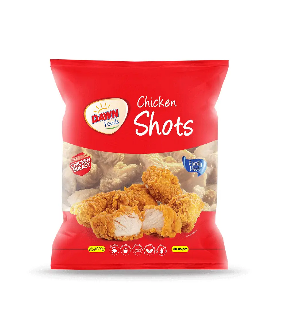 dawn chicken shots 1kg