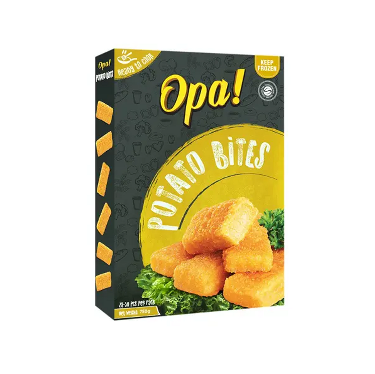 opa potato bites 750g