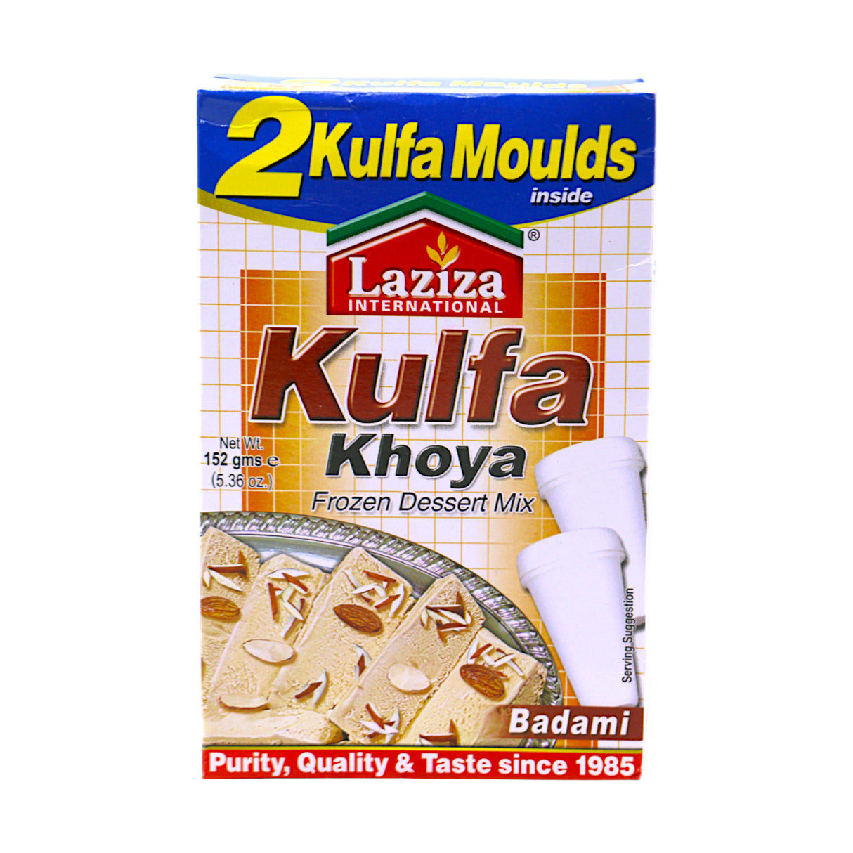 laziza kulfa khoya badami 152g