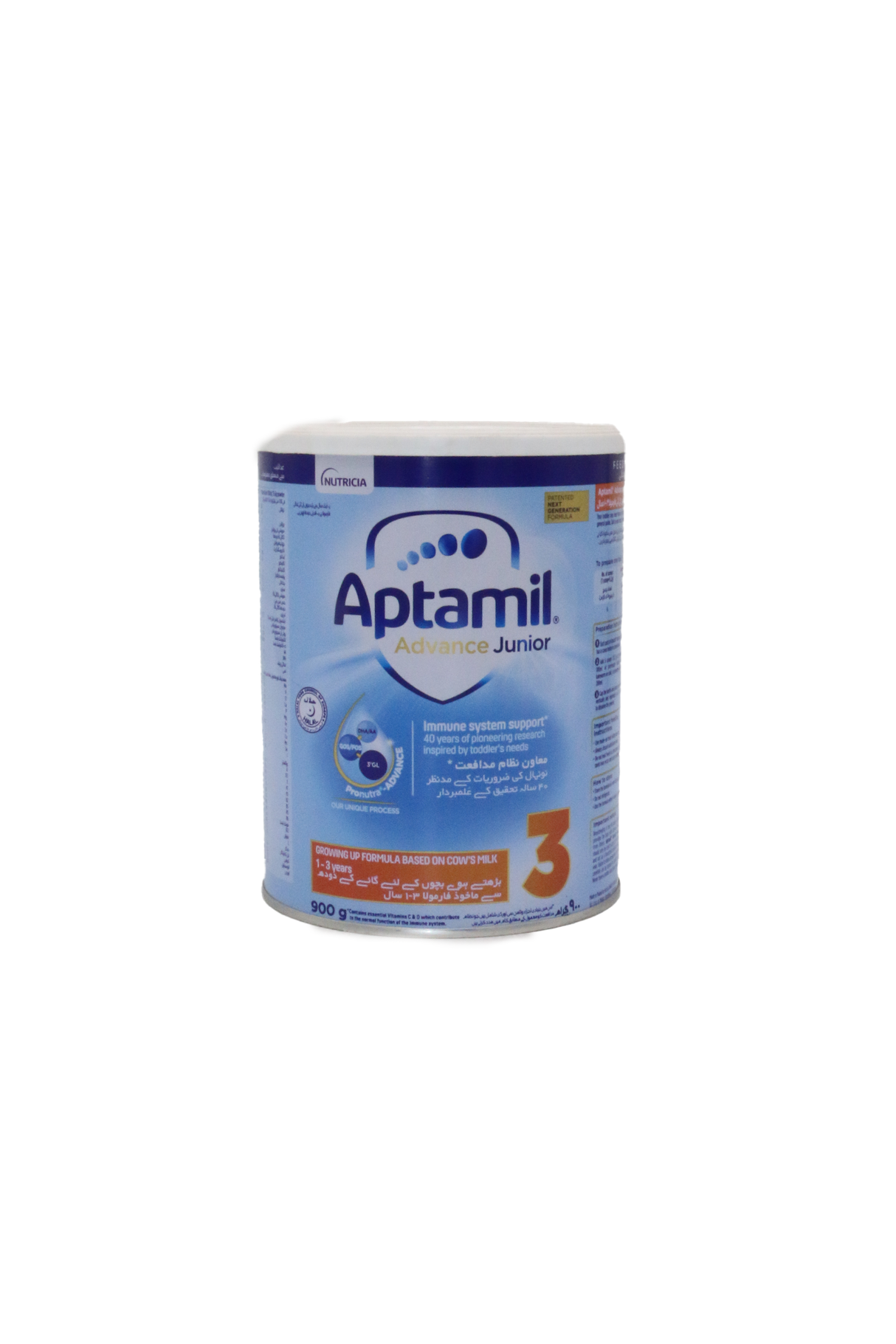 aptamil milk powder advance junior 3 900g