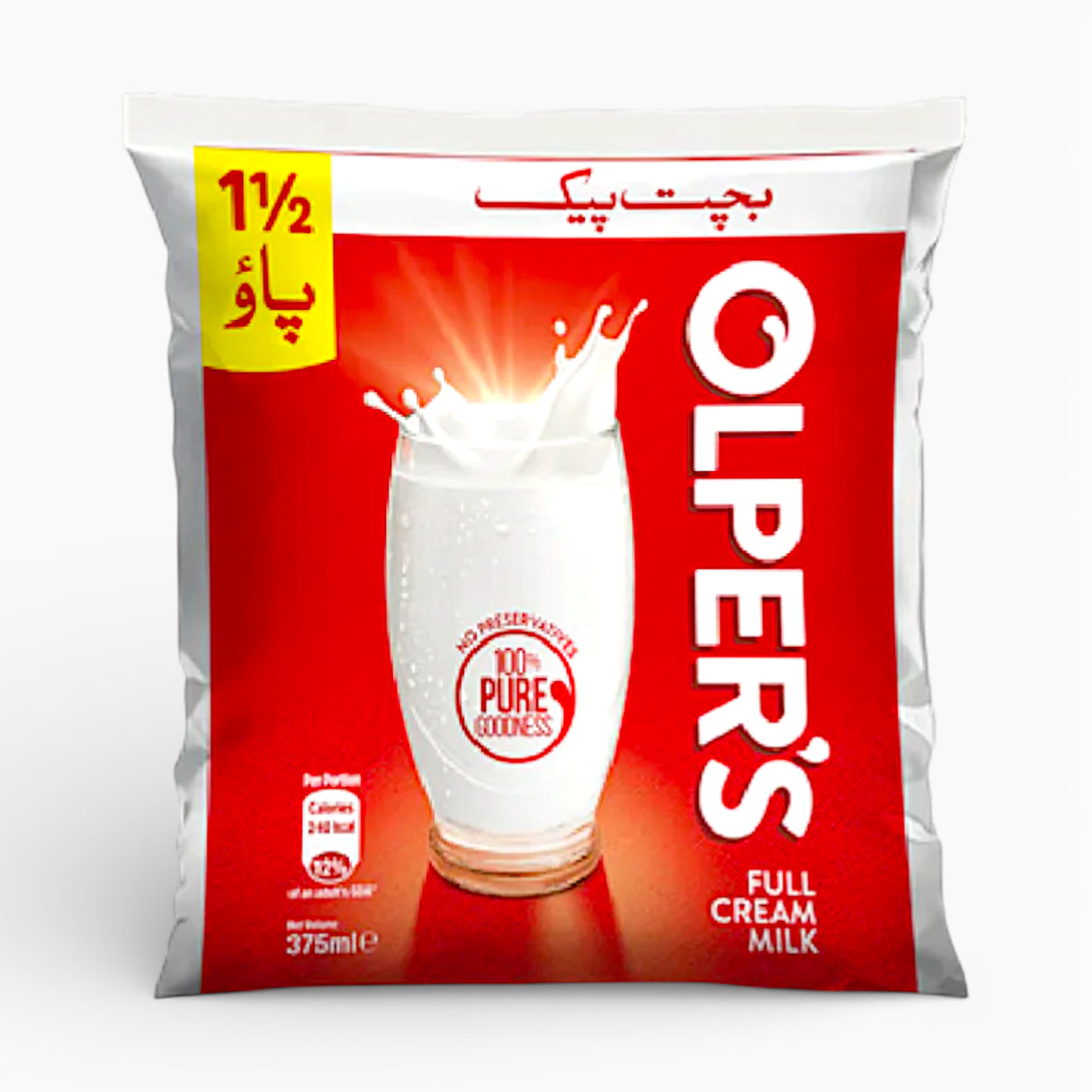 olpers milk pouch 375ml
