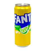 fanta drink citrus tin 330ml uae