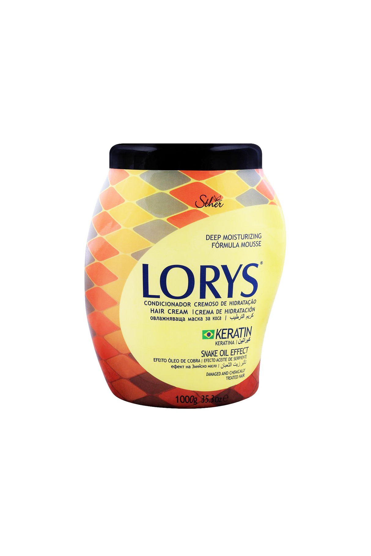 lorys conditioner keratin snake oil effect 1000g brazil
