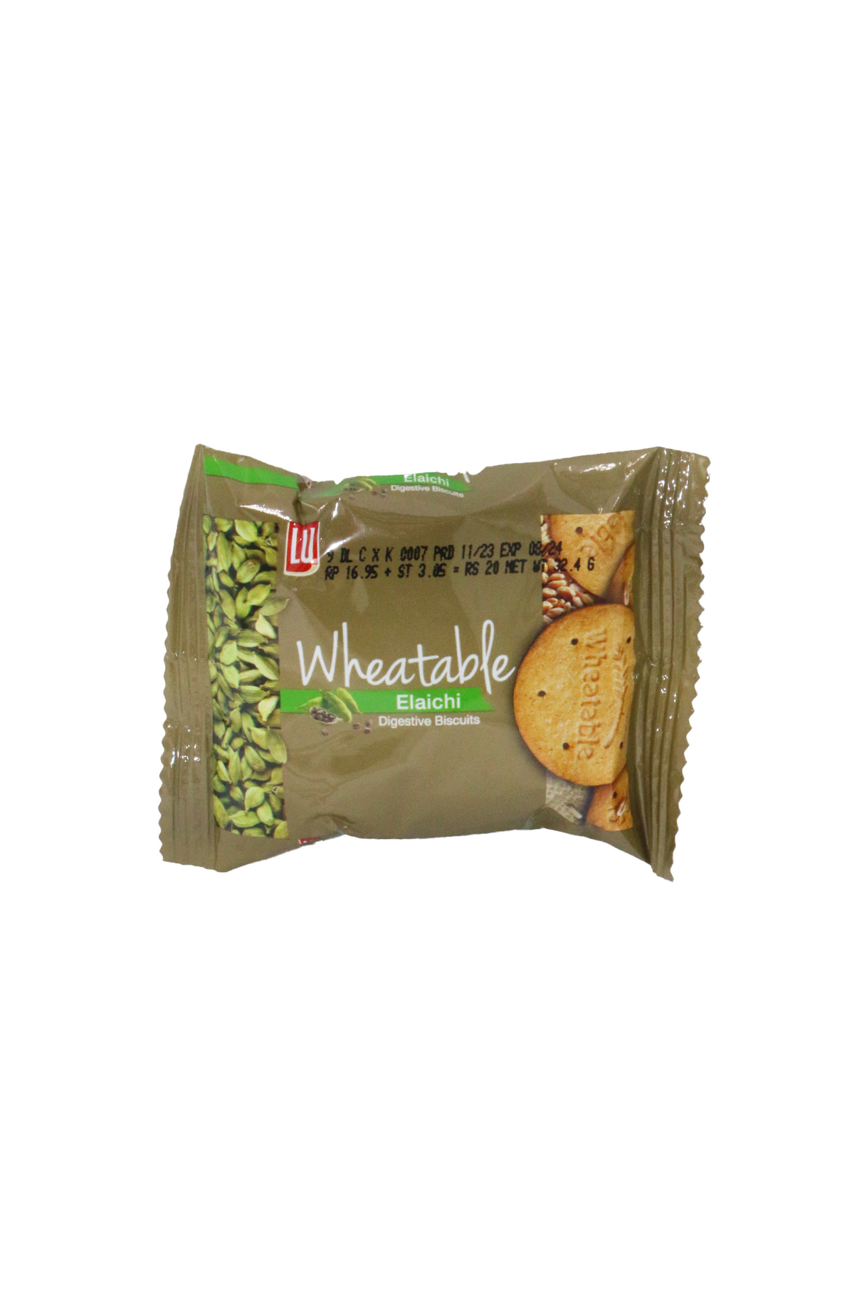 lu biscuits wheatable cardamom 20rs