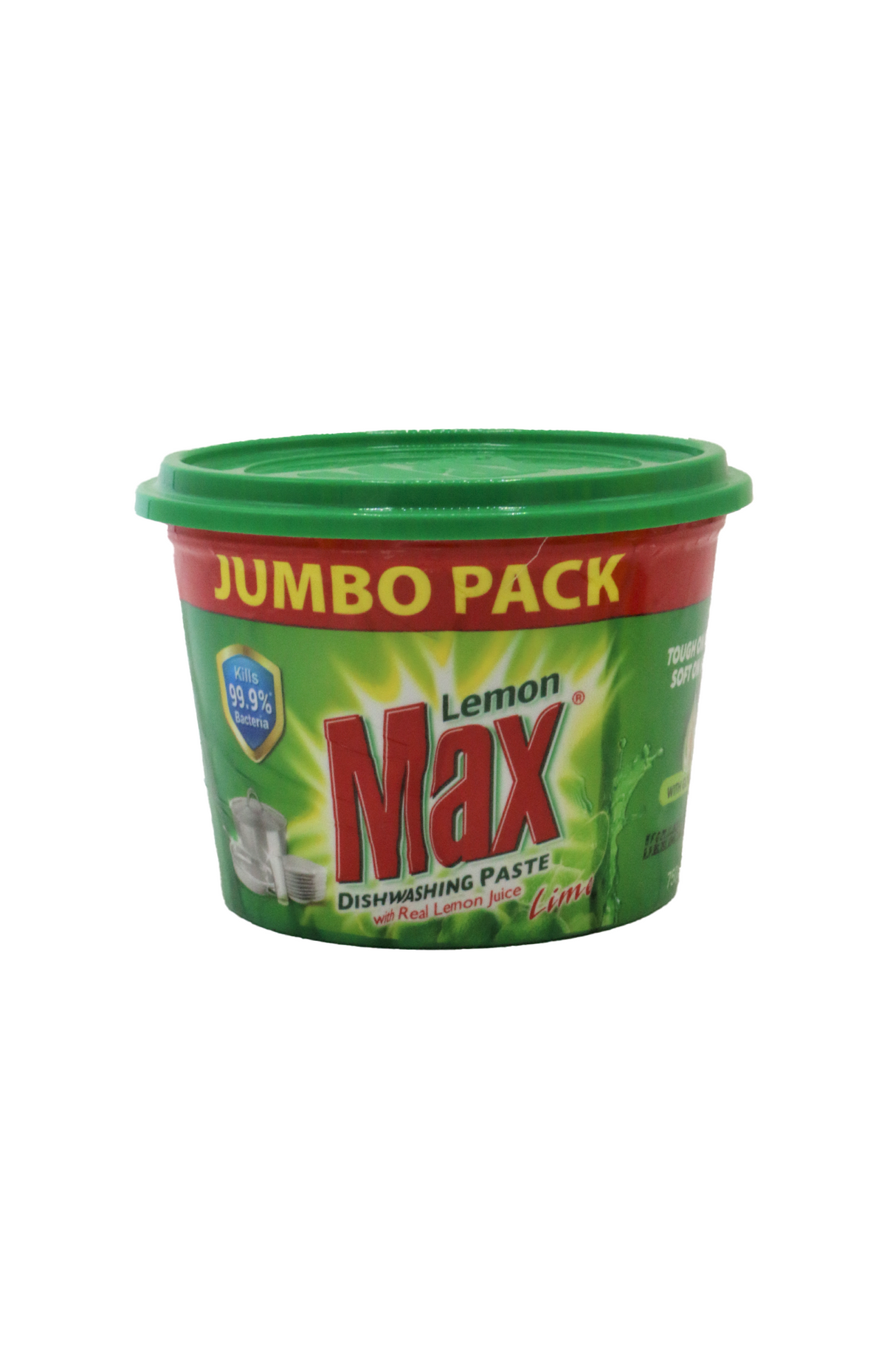 lemon max dishwash paste lime 750g green