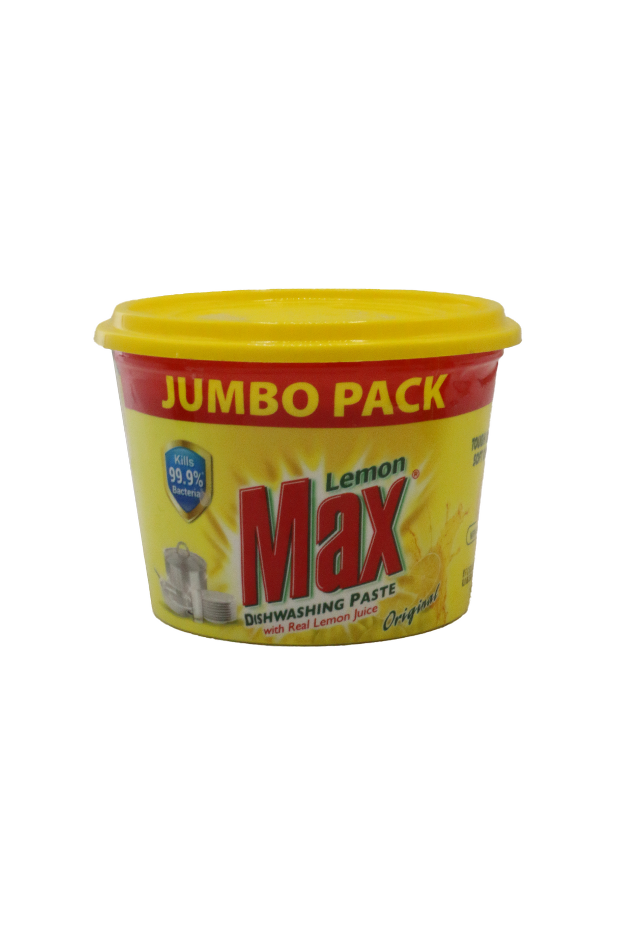 lemon max dishwash paste lemon yellow 750g