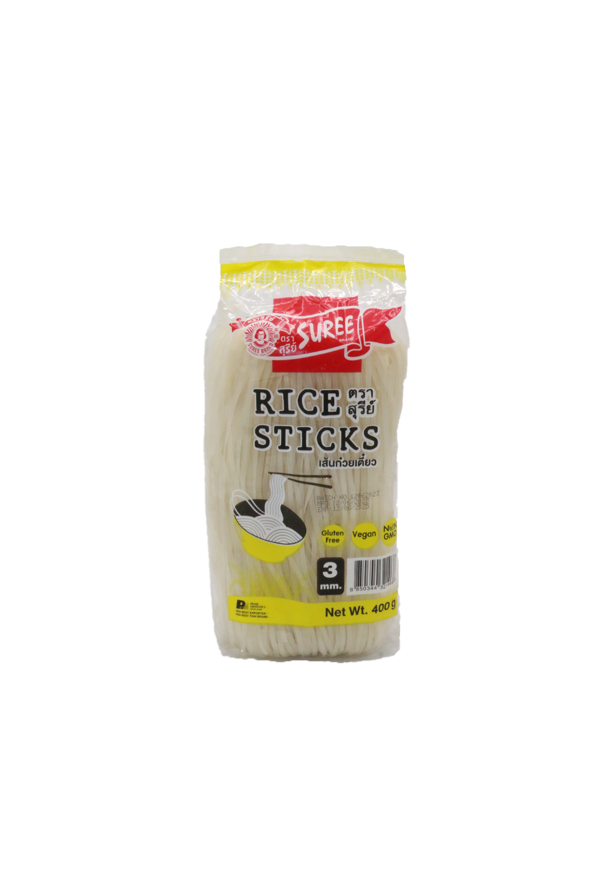 suree rice sticks 3mmm  400g