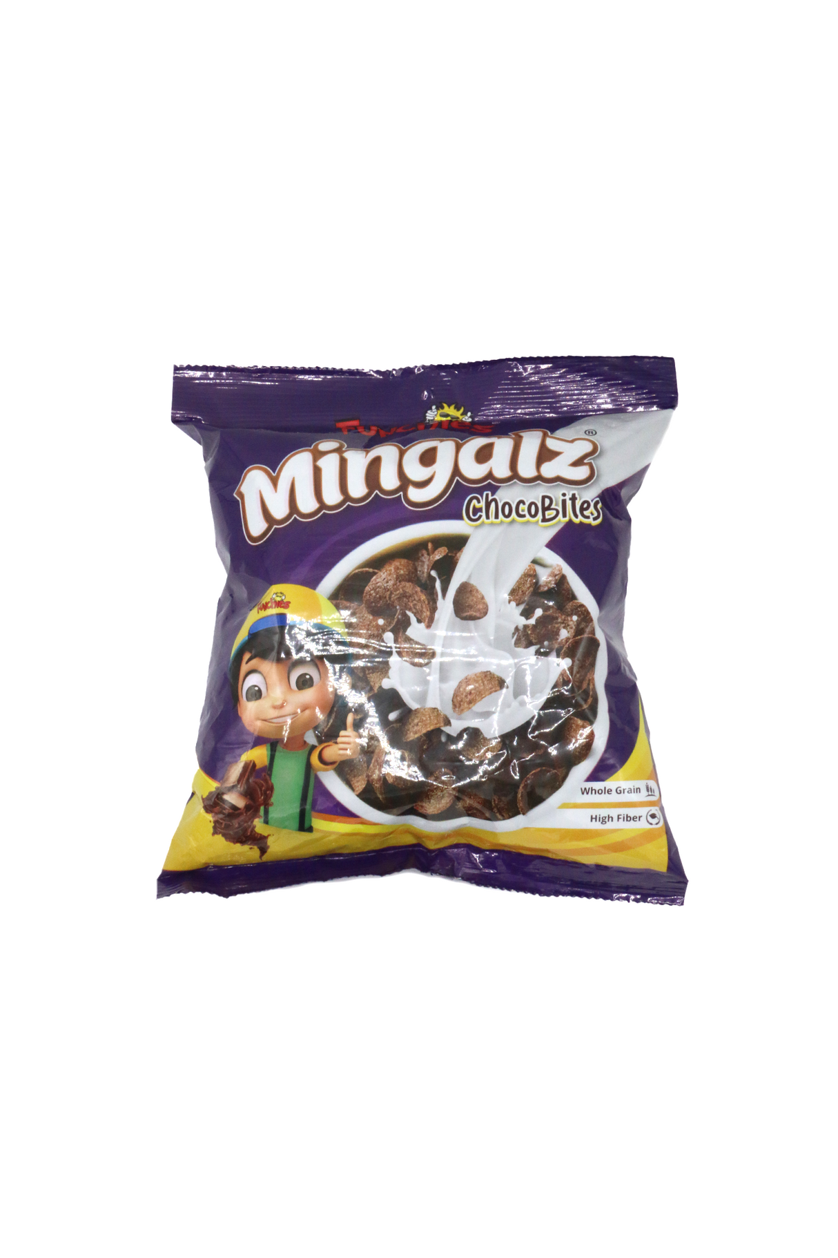 funchies mingalz choco bites 125g