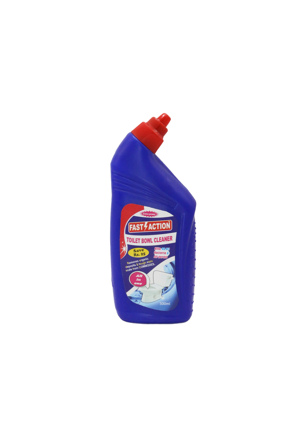 fast action toilet bowl cleaner 500ml