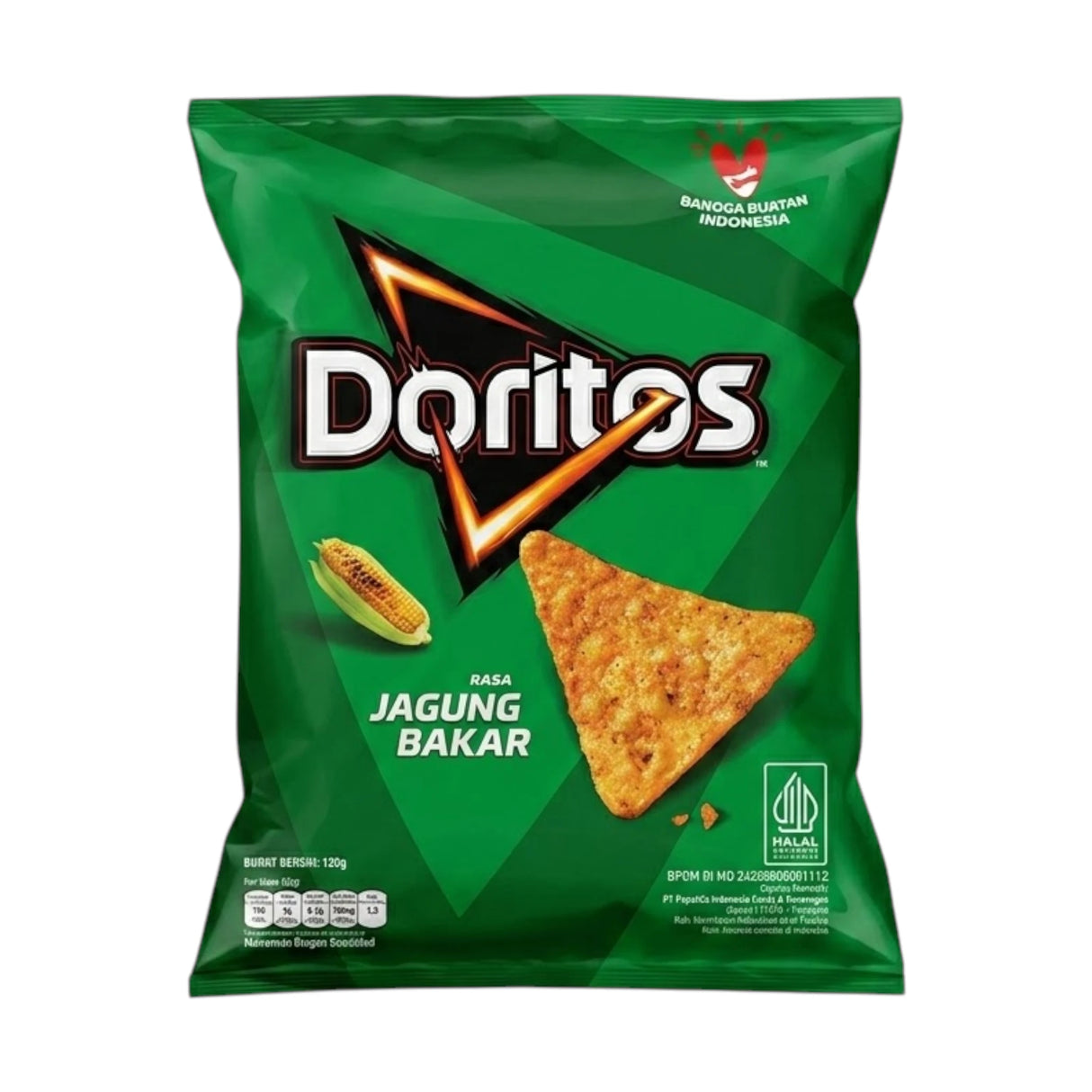 doritos chips jagung bakar 120g indonesia