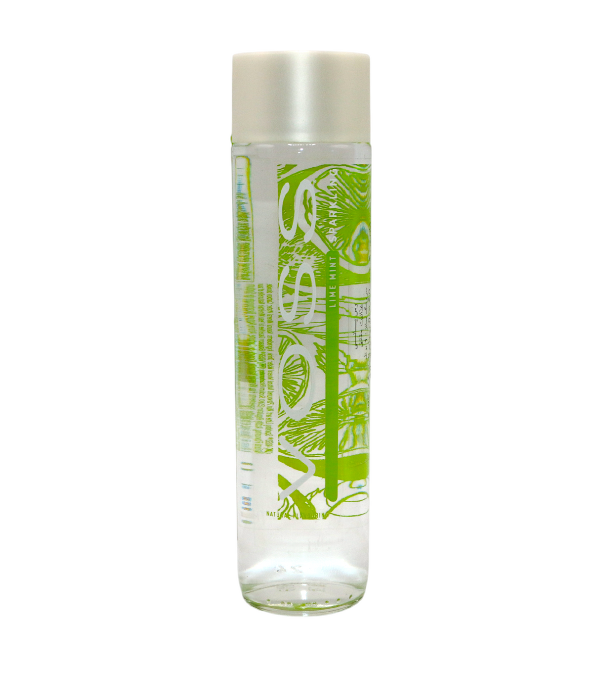 voss mineral water lime mint 375ml norway