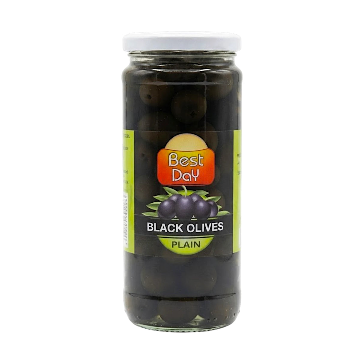 best day plain black olives 430g