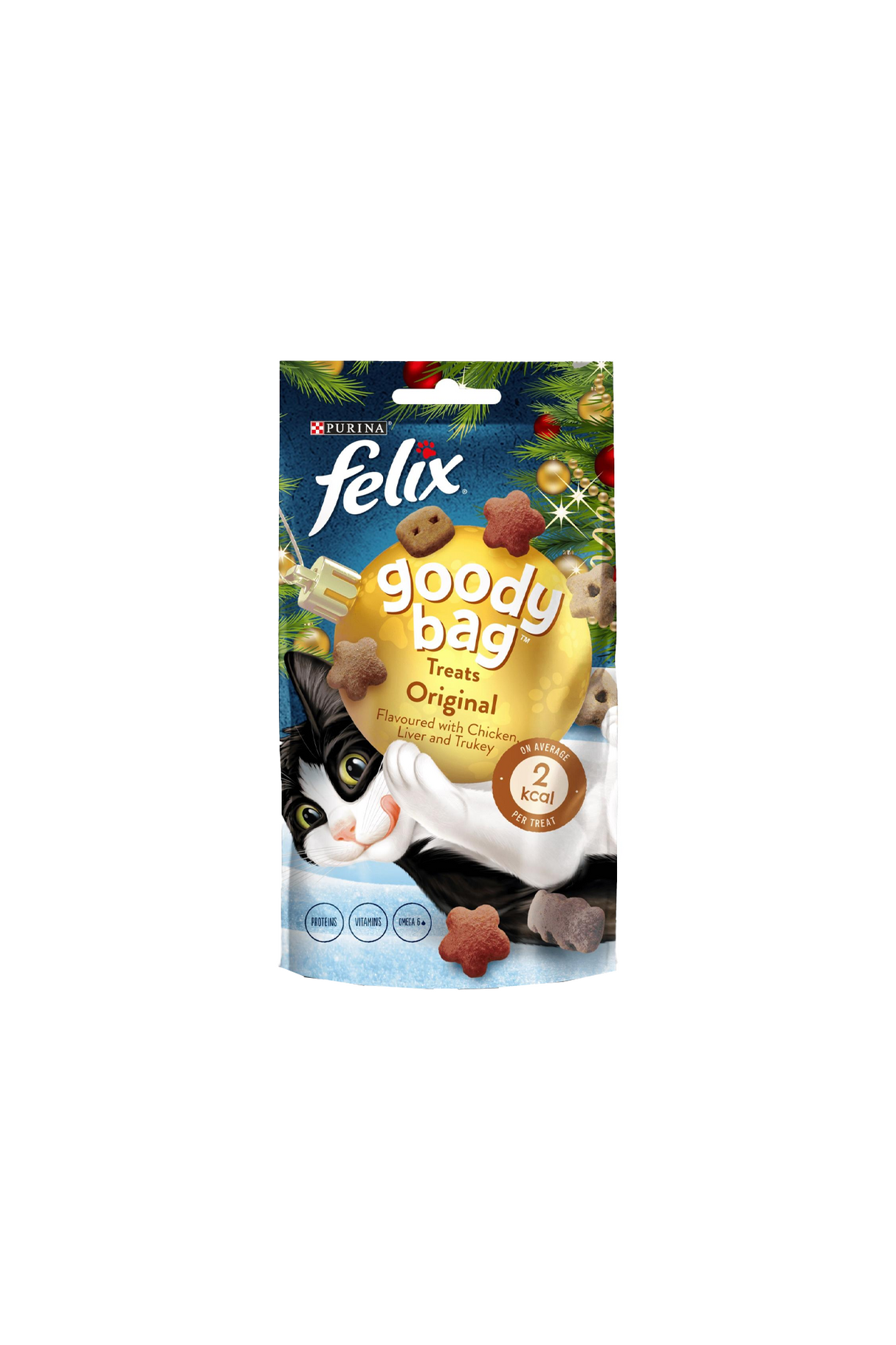 felix cat food goddy bag treat original 60g