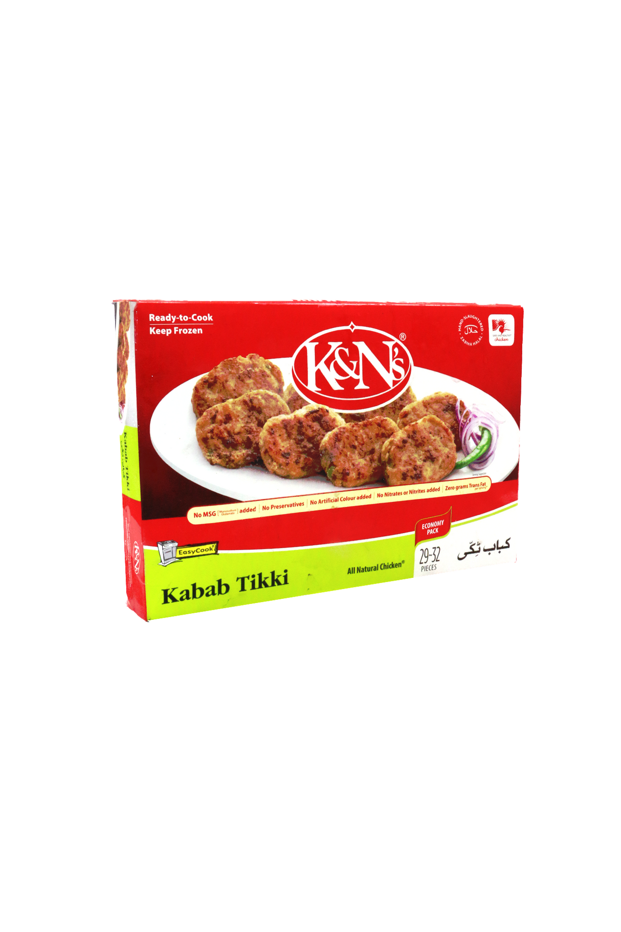 k&n kabab tikki 648g