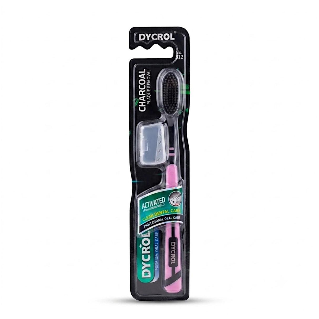 dycrol charcoal tooth brush 812