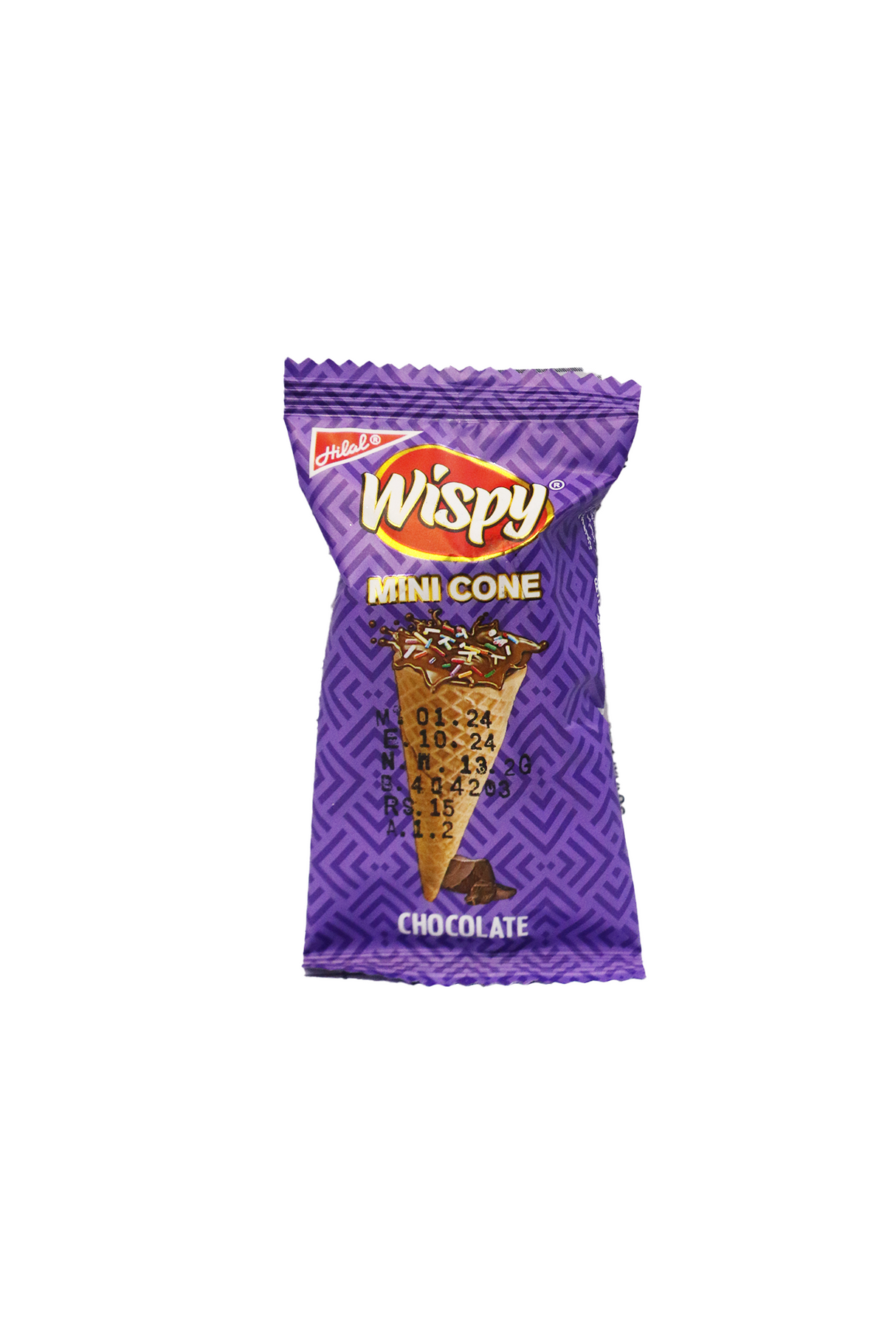hilal wispy mini cone chocolate 20rs