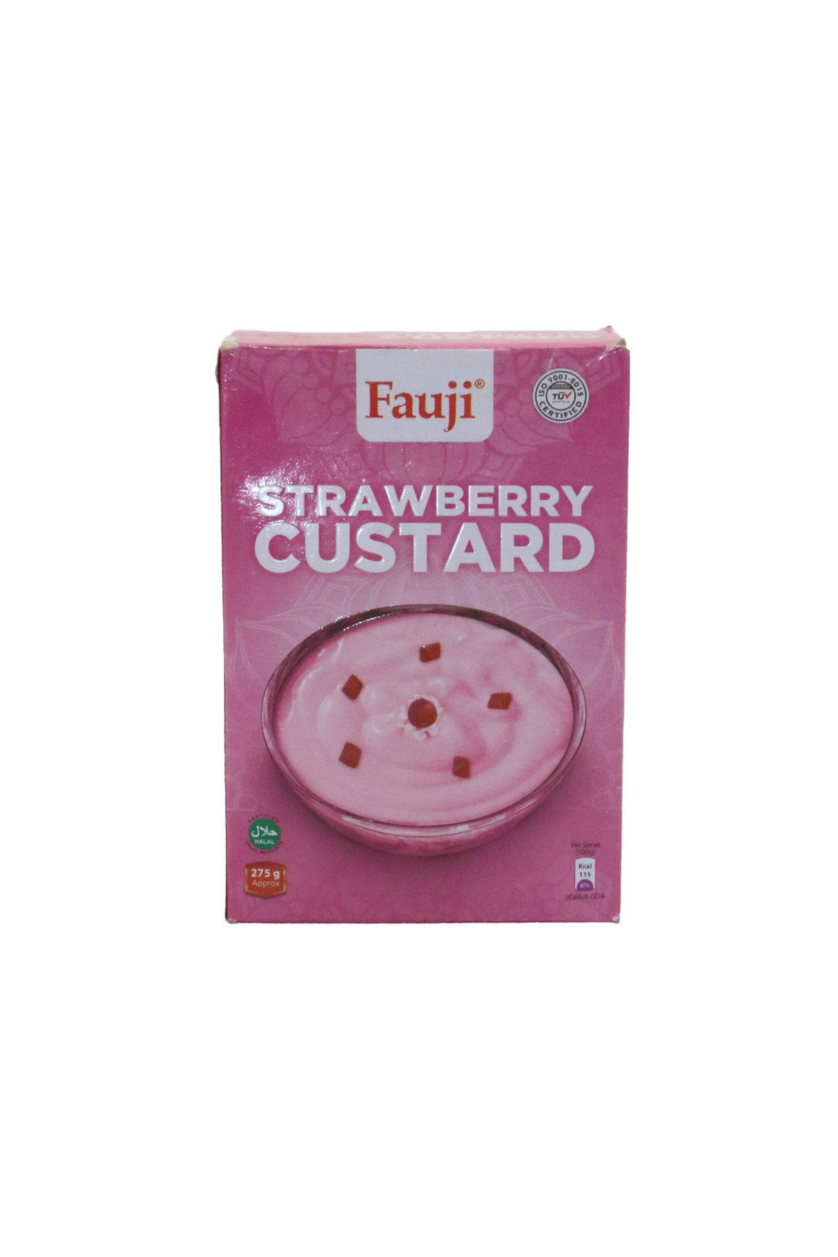 fauji custard strawberry 275g