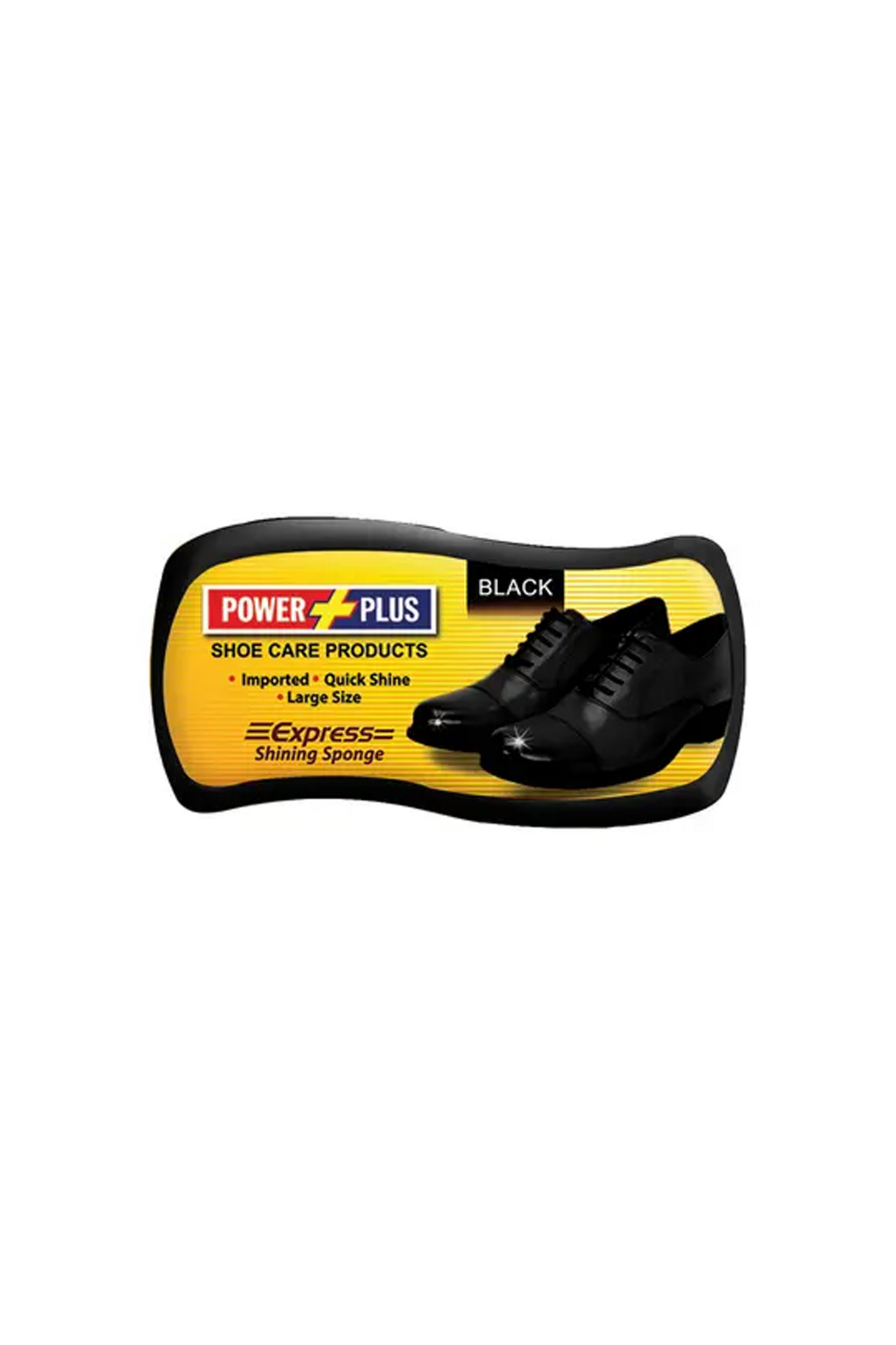 power plus shoe shiner express black