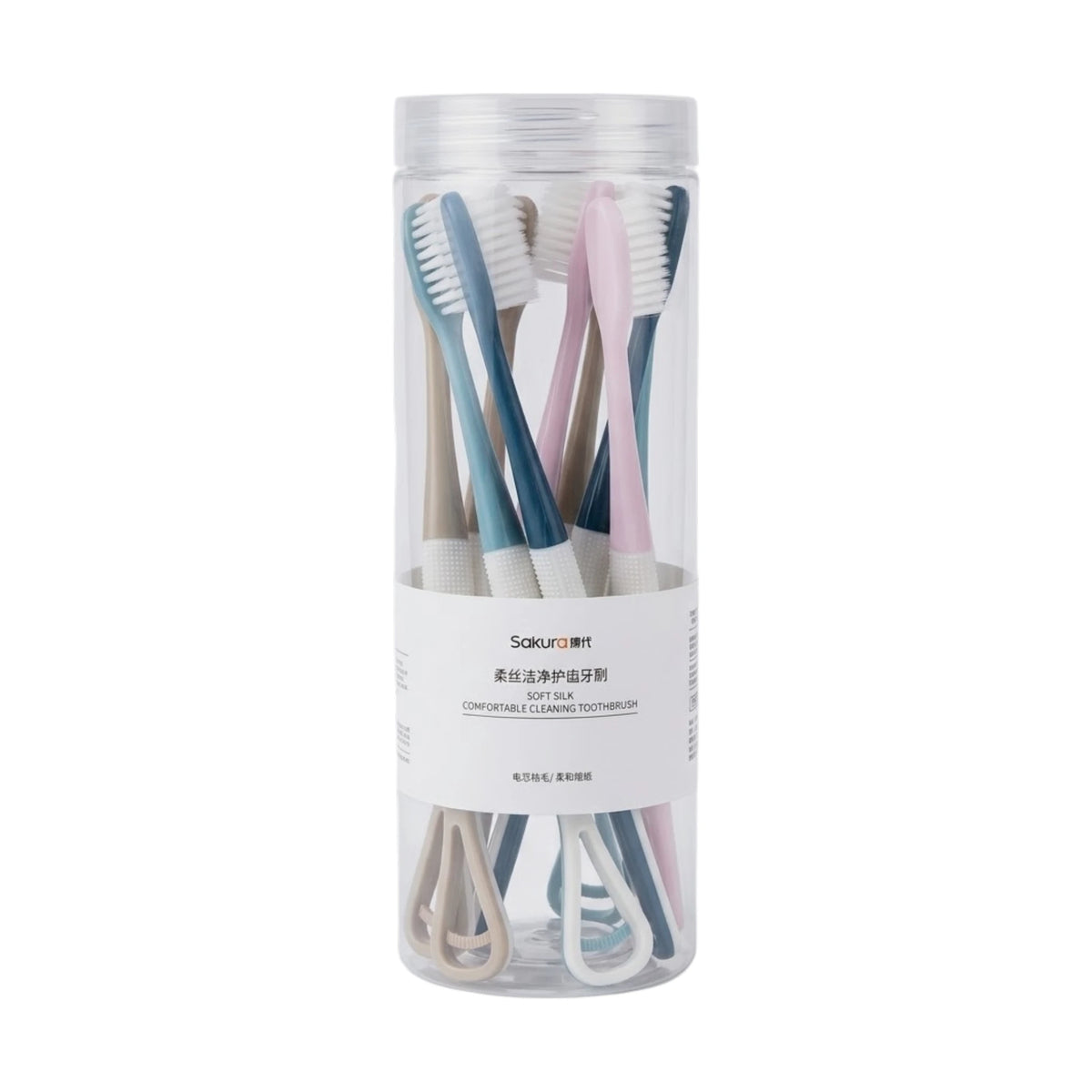 sakura tooth brush 10pc jar f-201 s-39 china