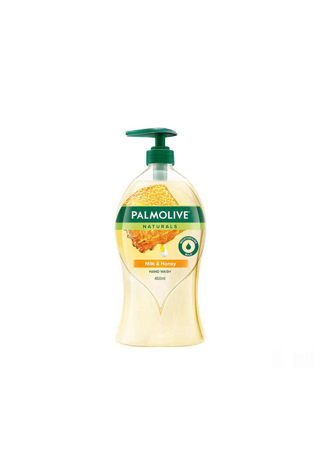 palmolive hand wash milk & honey 450ml pouch