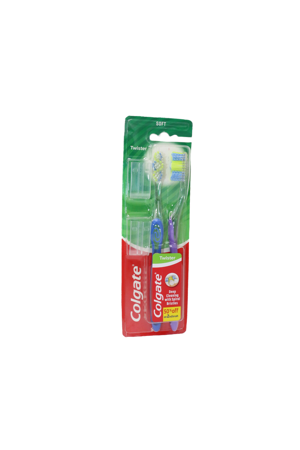 colgate tooth brush twister 2p soft