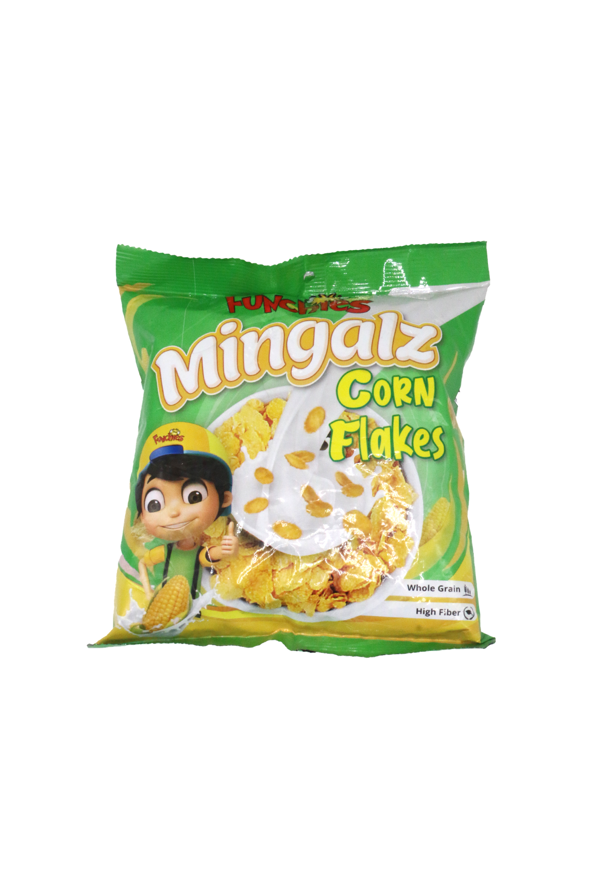 funchies mingalz corn flakes 125g