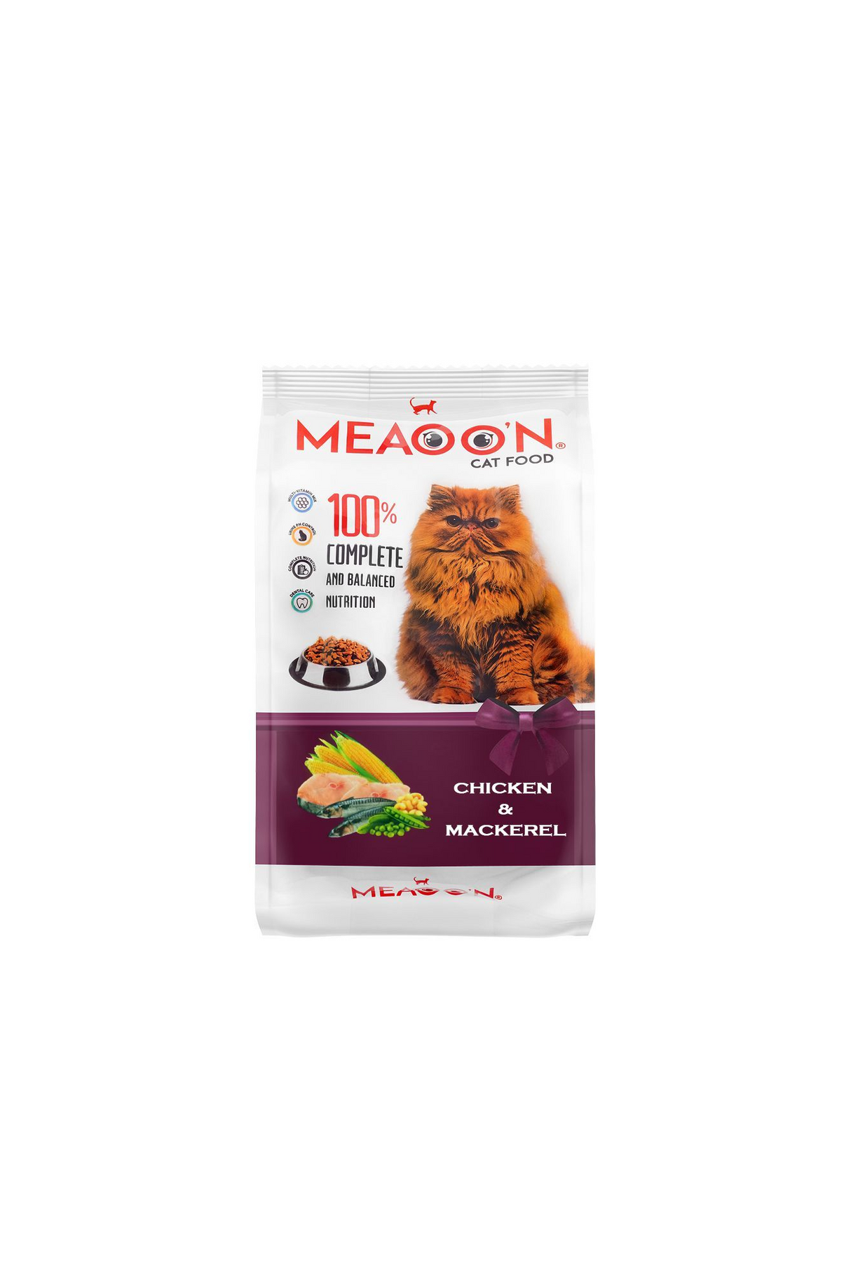 meaoon cat food chicken mackerel 400g