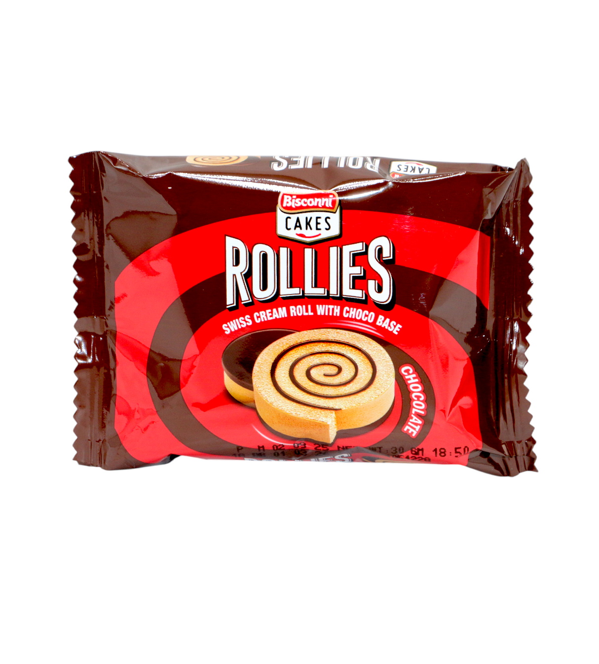 bisconni rollies cake choco base chocolate 50rs